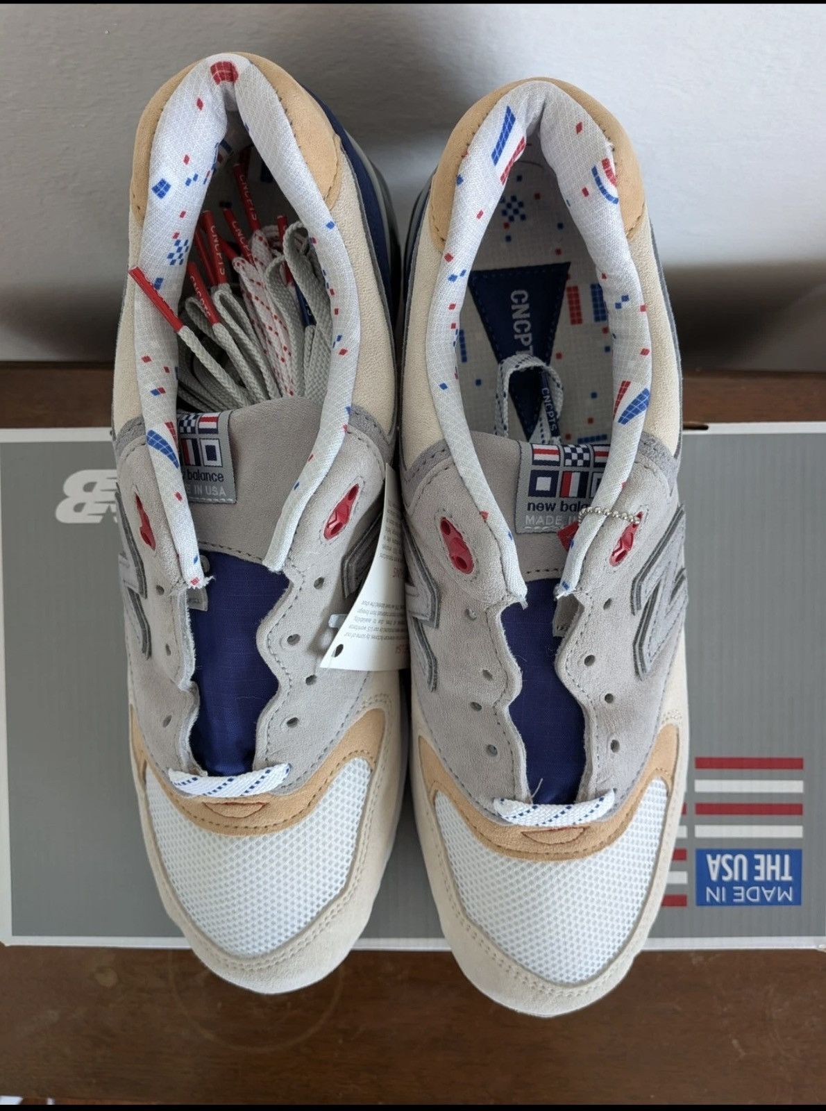 CNCPTS × New Balance New Balance X Concepts 999 ‘Kennedy’ Made in USA Size US 8.5 / EU 41-42 - 3 Thumbnail