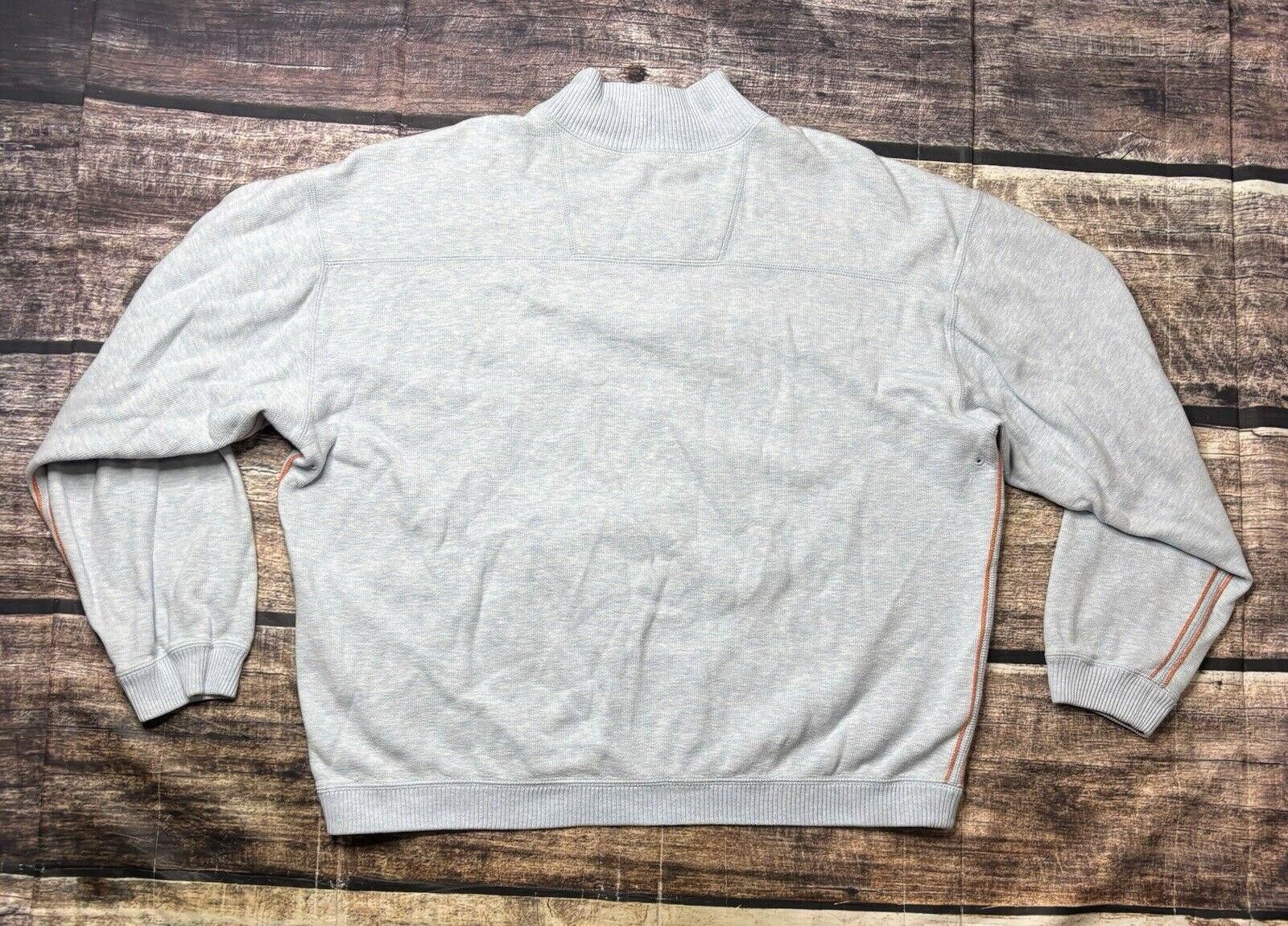 Tommy Bahama Tommy Bahama Sweater Men's 2XL Cotton 1/4 Zip Reversible Size US XXL / EU 58 / 5 - 3 Thumbnail