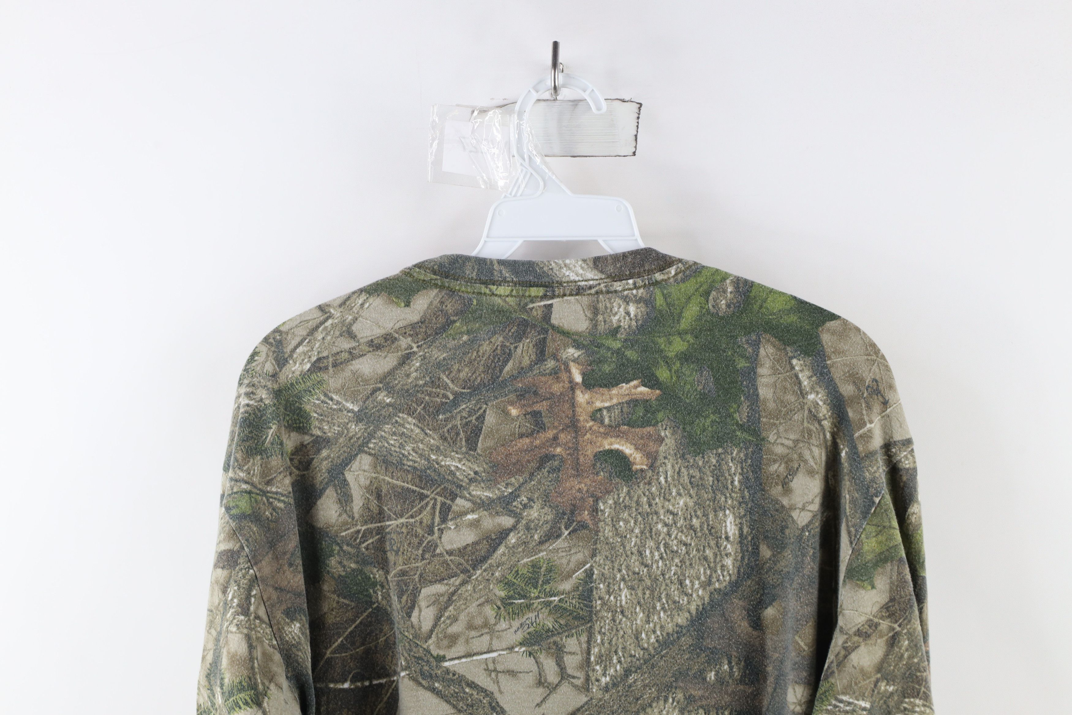 Vintage Vintage Y2K Streetwear Camouflage Long Sleeve T-Shirt Cotton Size US S / EU 44-46 / 1 - 8 Thumbnail