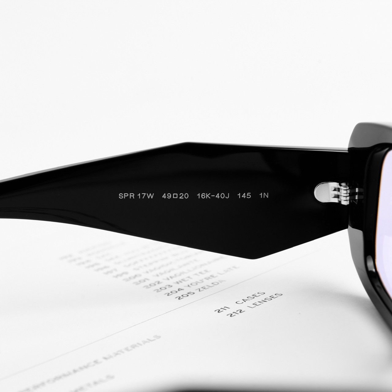 Prada PRADA 0PR 17WS 16K40J SUNGLASSES Size ONE SIZE - 5 Thumbnail