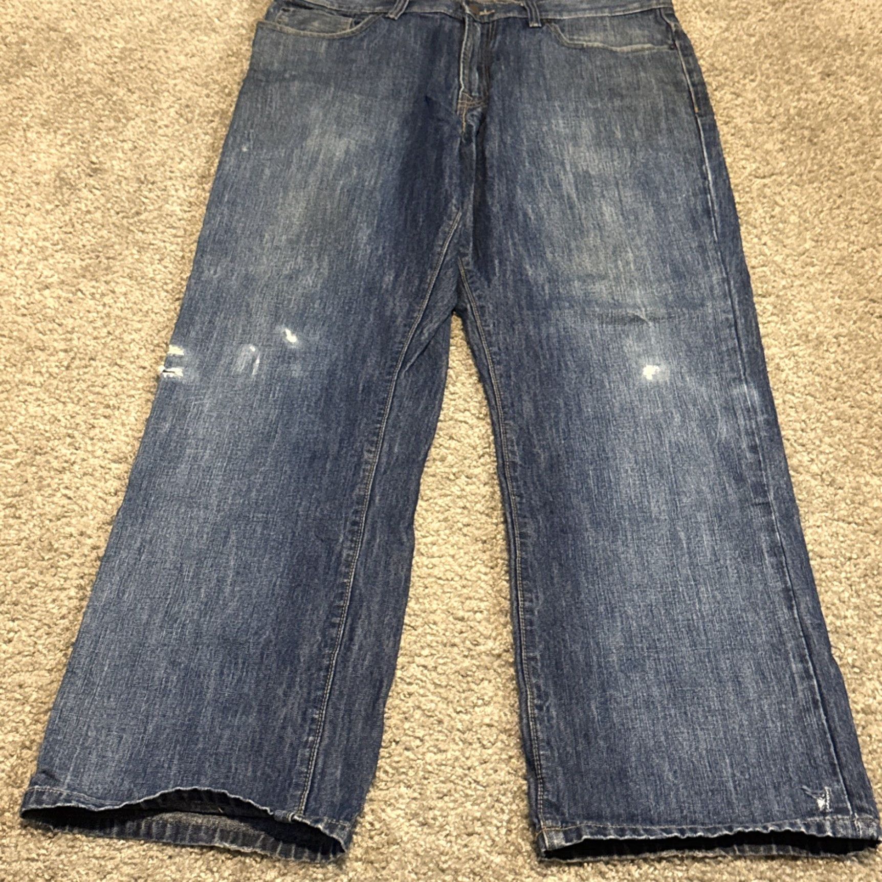 Sean John VINTAGE Sean John Jeans Baggy Relaxed Fit Denim 36x32 Blue Men Size US 36 / EU 52 - 5 Thumbnail