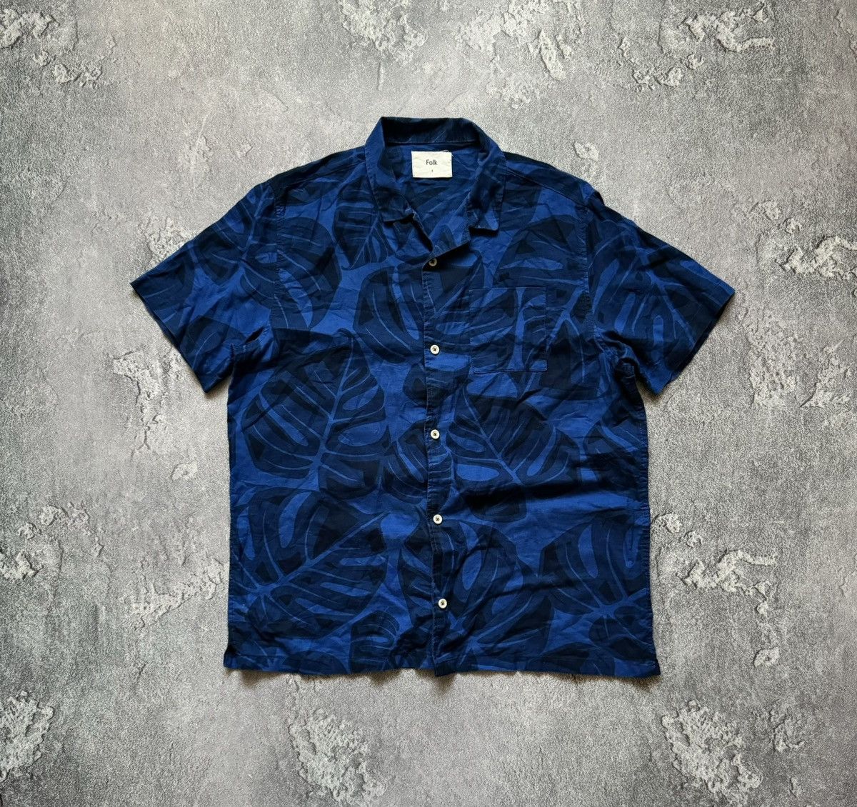 Designer × Folk Folk 4 shirt button up short sleeve polo all printed Size US XL / EU 56 / 4 - 6 Thumbnail