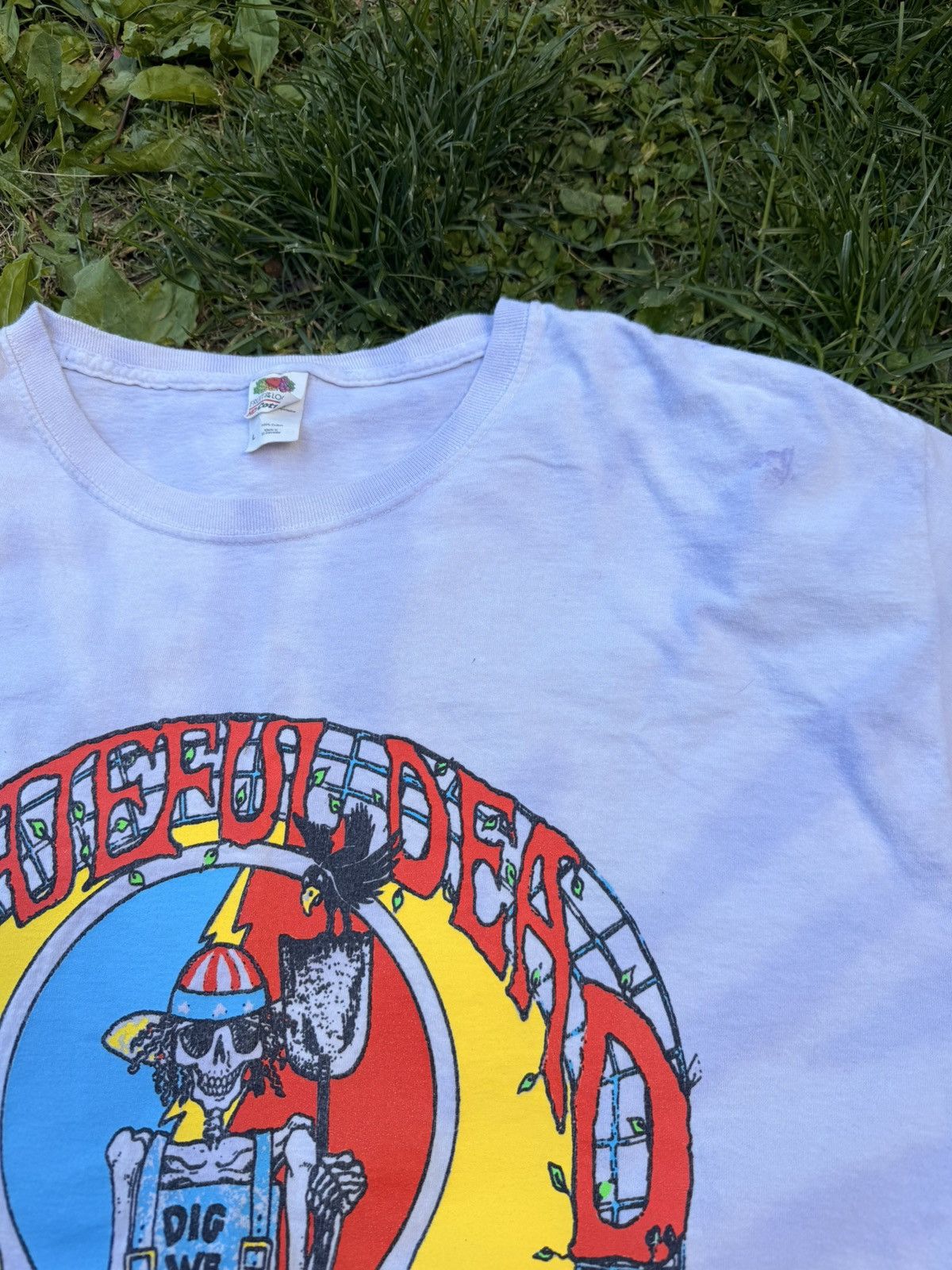 Vintage VTG Grateful Dead Dig We Must Spring Tour tee Size Large Size US L / EU 52-54 / 3 - 5 Thumbnail
