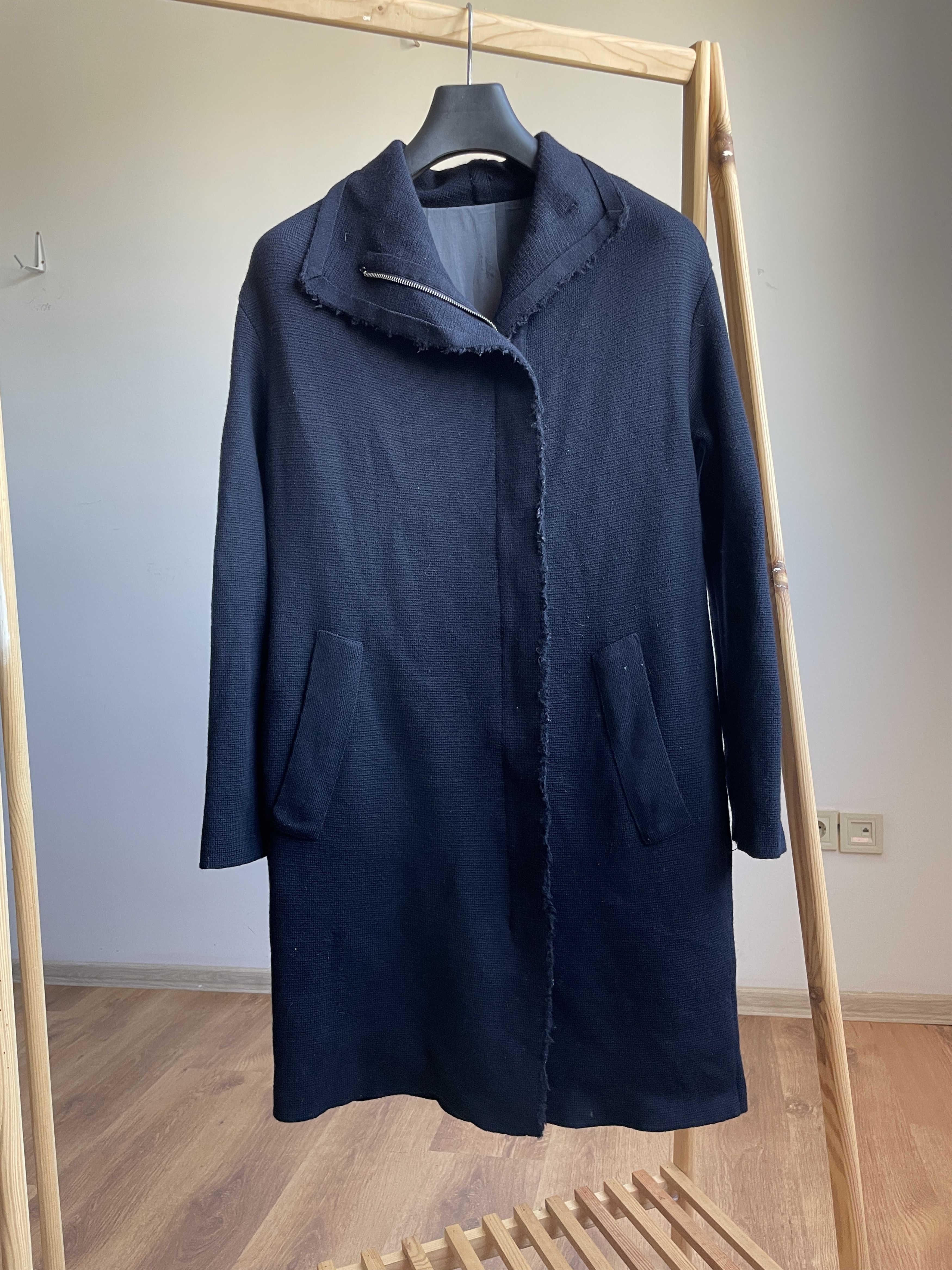 Other Artisanal Avant Garde Raw Edges Womens Coat Size M / US 6-8 / IT 42-44 - 1 Thumbnail