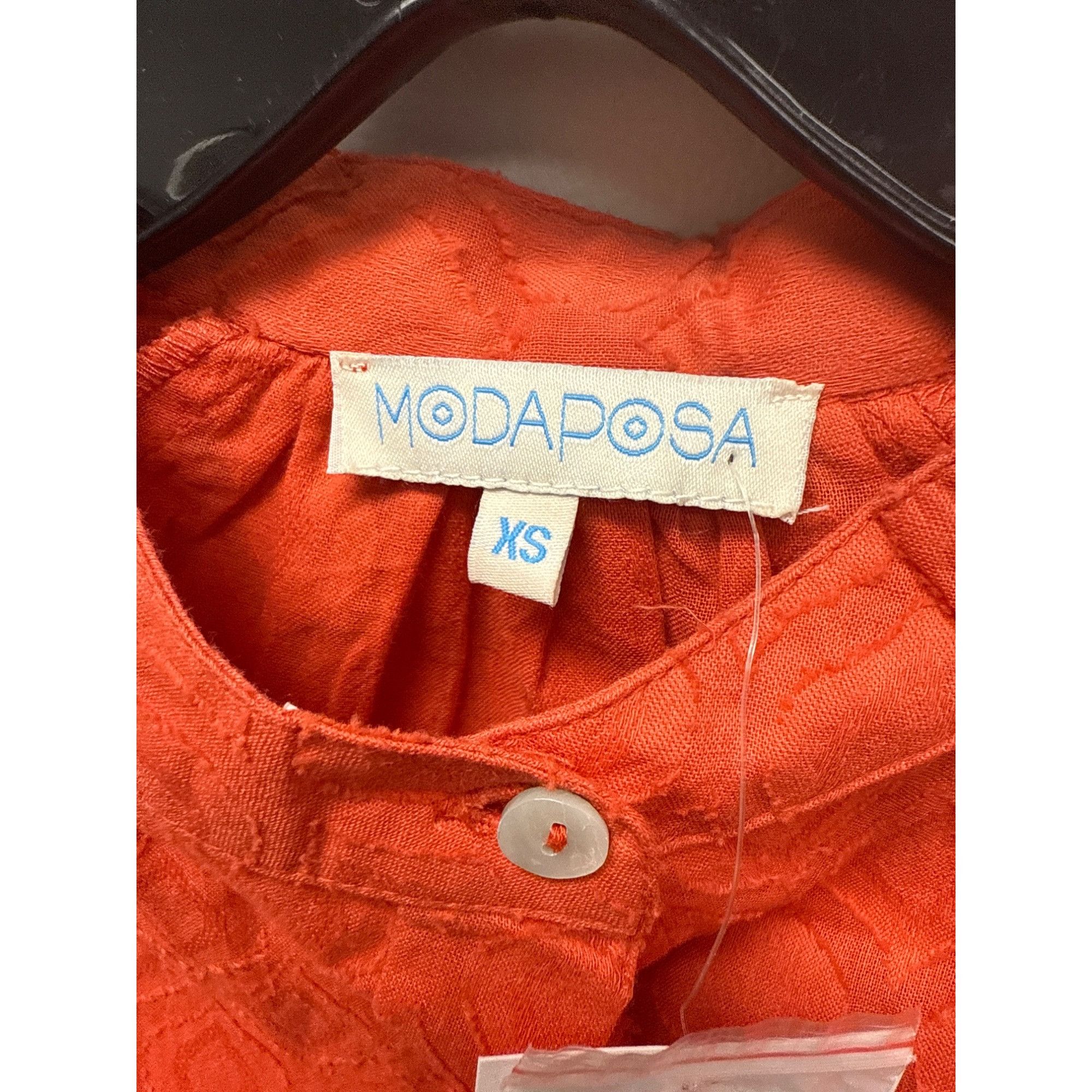 Other Feliciana Drop Sleeve Jacquard Button Down Blouse ModaPosa X Size XS / US 0-2 / IT 36-38 - 4 Thumbnail