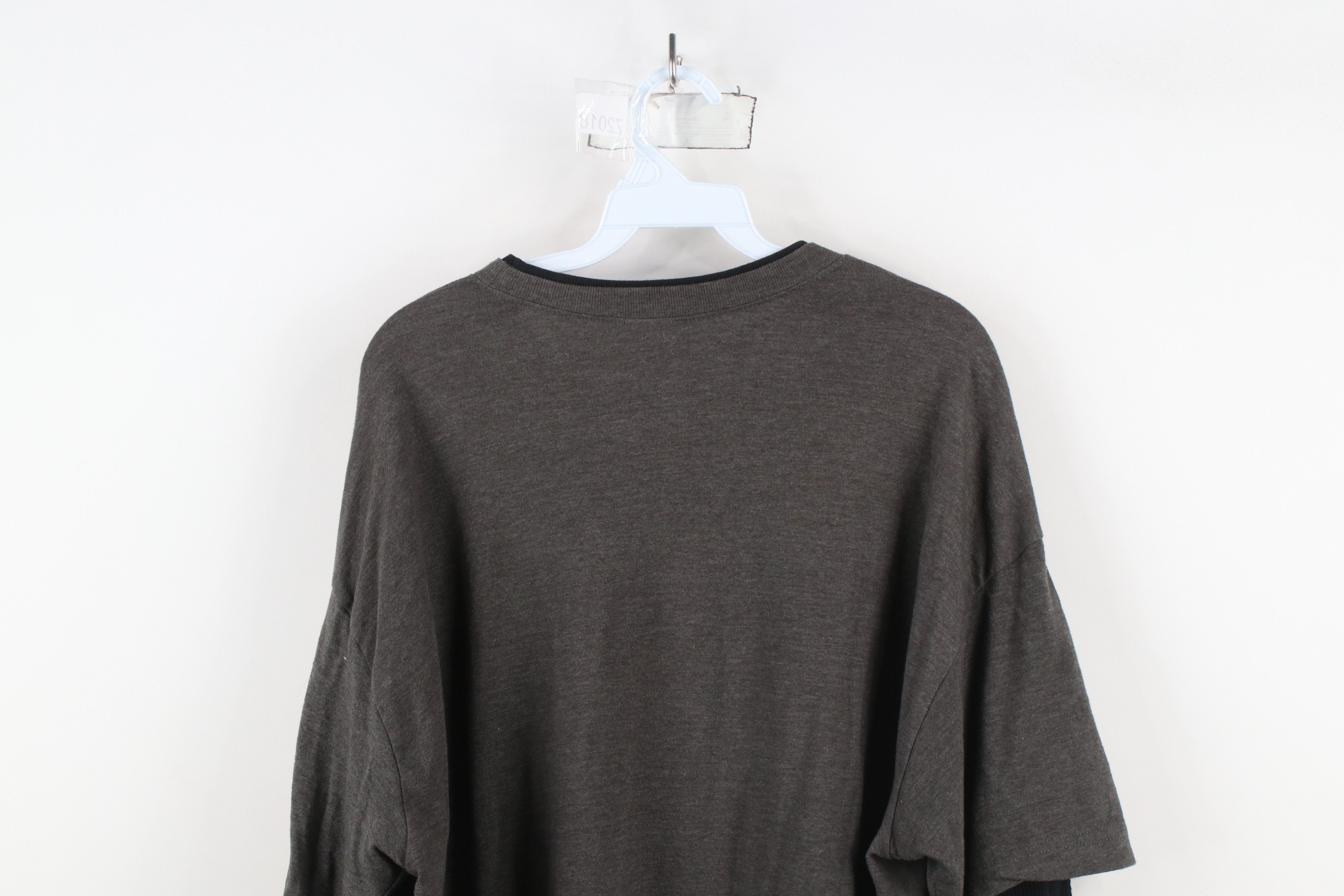 Vintage Vintage 90s Y2K Layered Jimi Hendrix Long Sleeve T-Shirt Size US XL / EU 56 / 4 - 13 Thumbnail