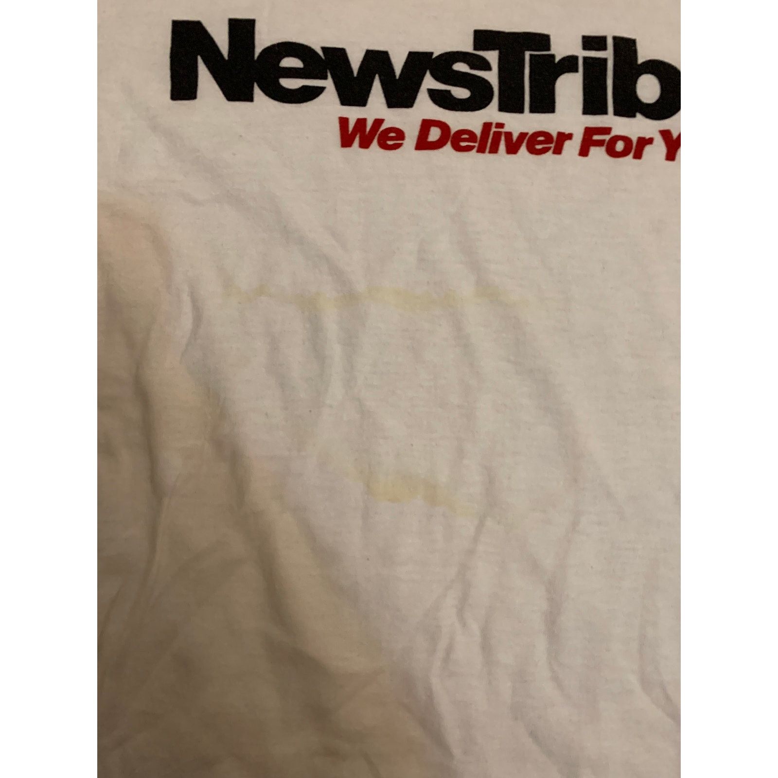 Other Vintage news tribune T shirt size large 1990s 80s Size US L / EU 52-54 / 3 - 4 Thumbnail