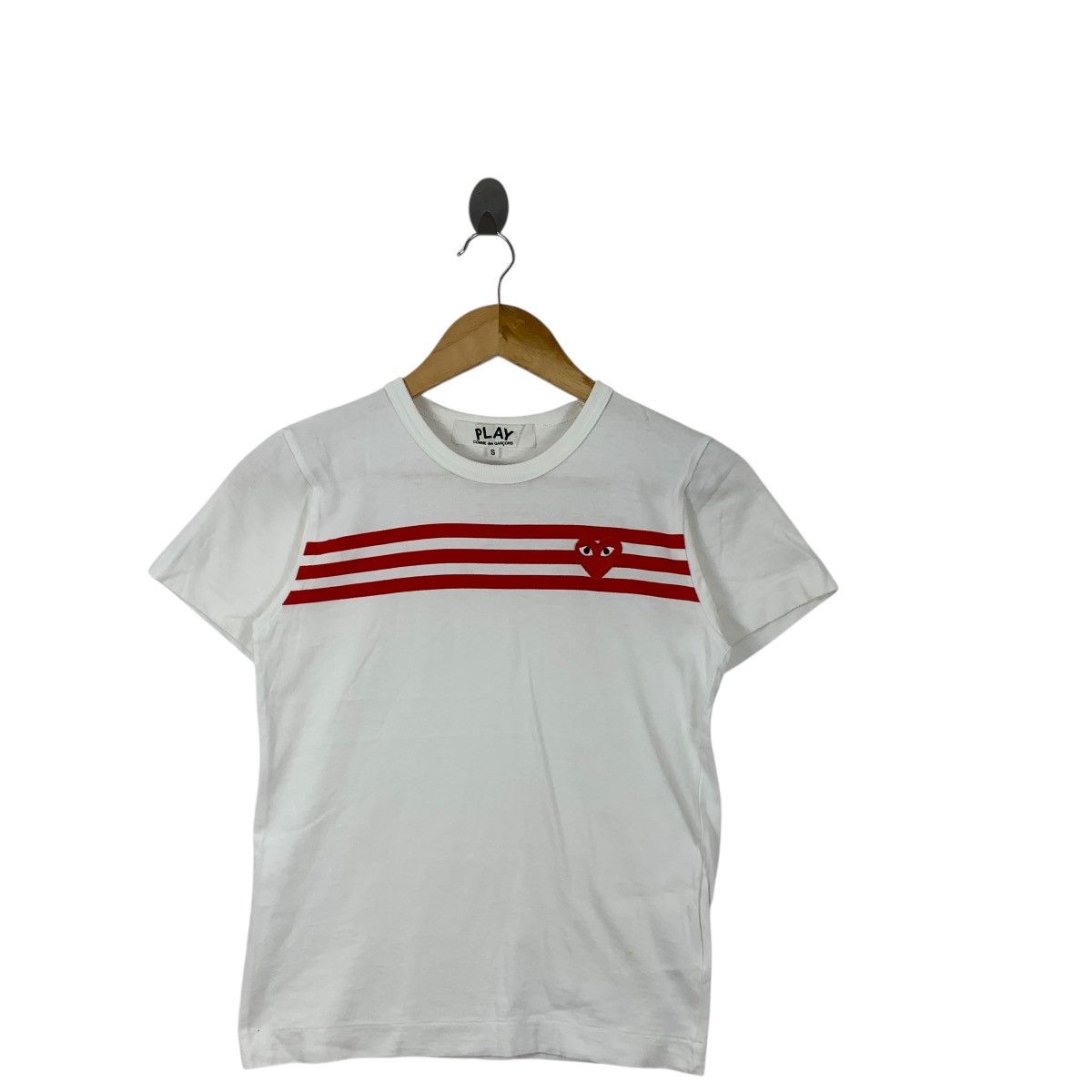 Comme des Garcons Vintage COMME DES GARCONS Play 2005 Collection S/S Tee Shirt Size S / US 4 / IT 40 - 4 Thumbnail
