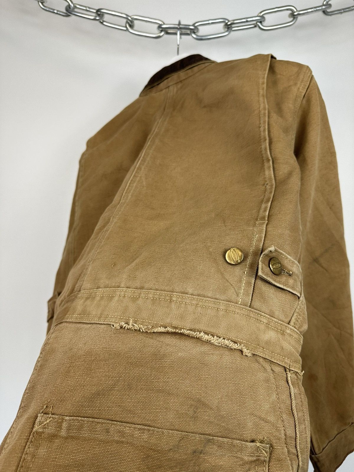 Carhartt Vintage 70s Carhartt USA Rare Utility Arctic Detroit Jacket Size US S / EU 44-46 / 1 - 15 Thumbnail