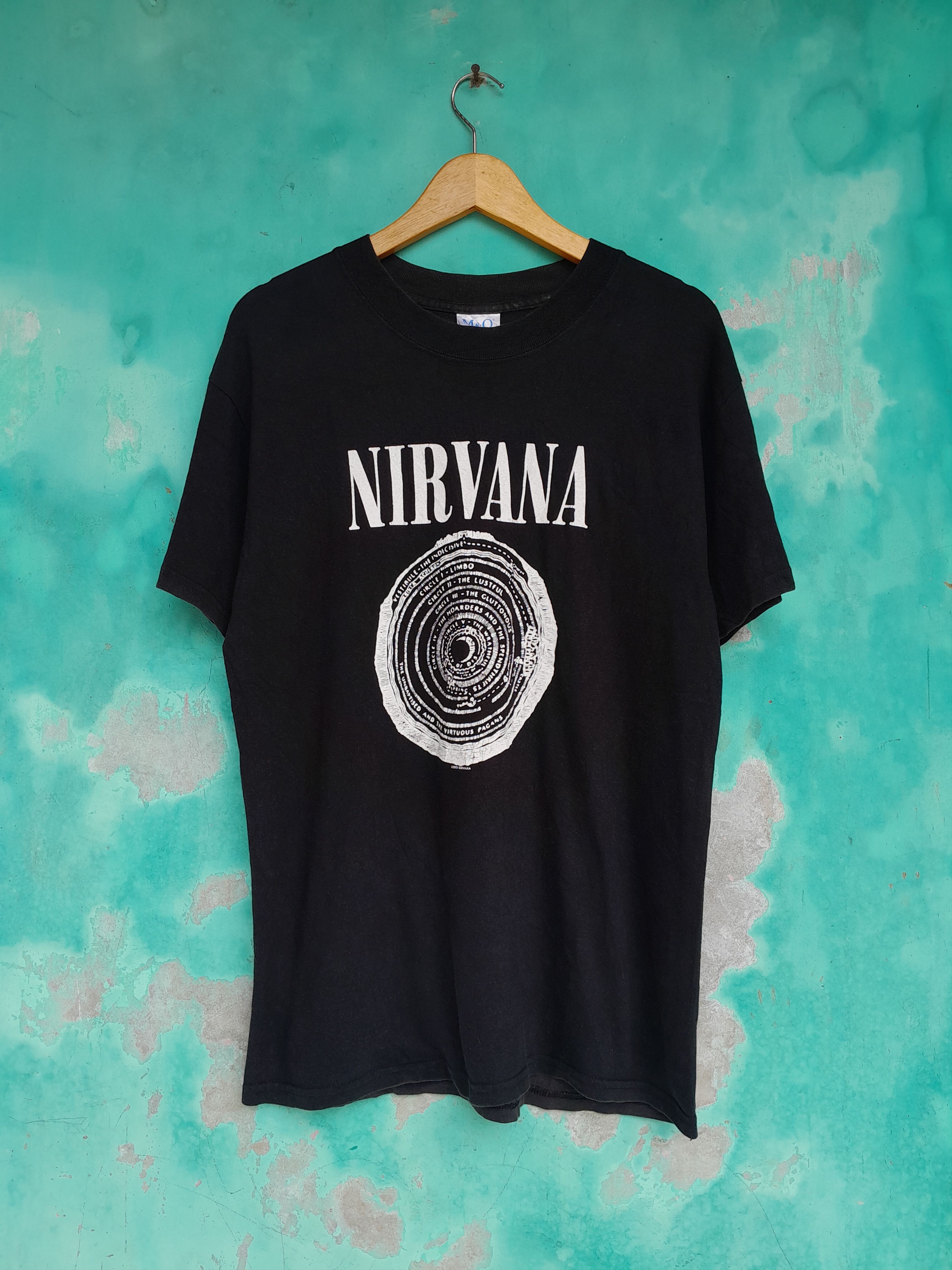 Band Tees Vintage NIRVANA Vestibule circle limbo shirt Size US M / EU 48-50 / 2 - 1 Thumbnail