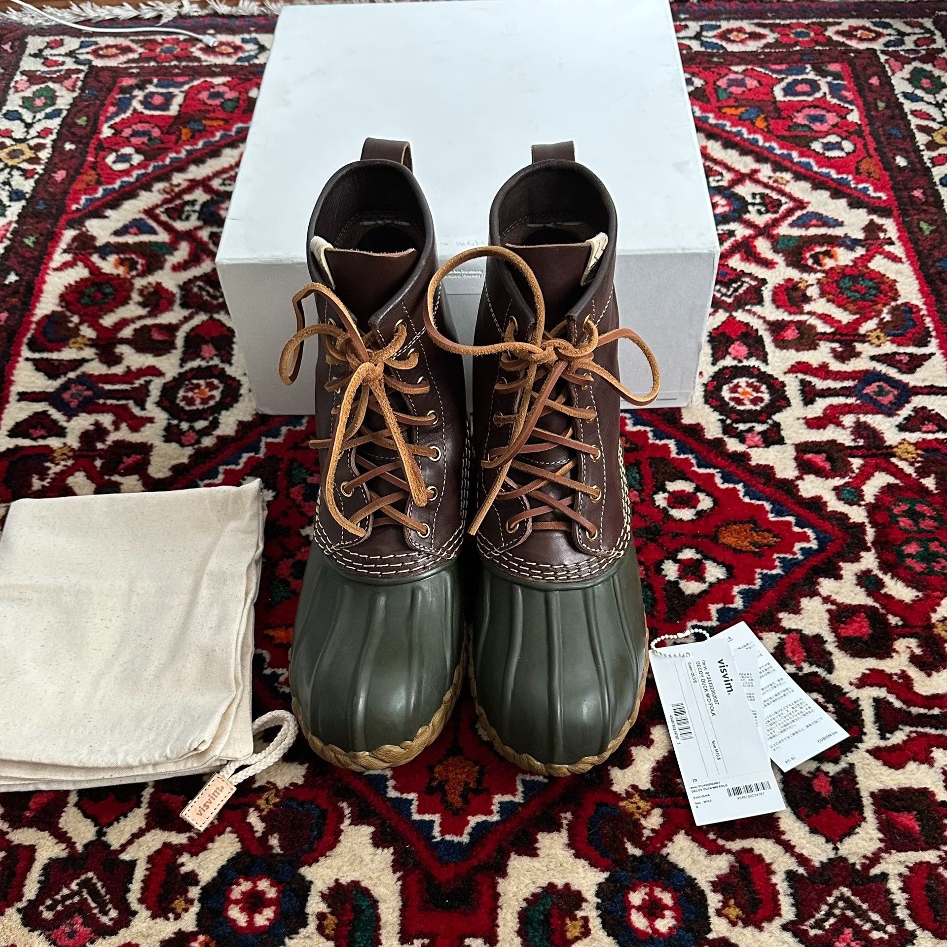 Visvim visvim decoy duck Boot 22aw | Grailed