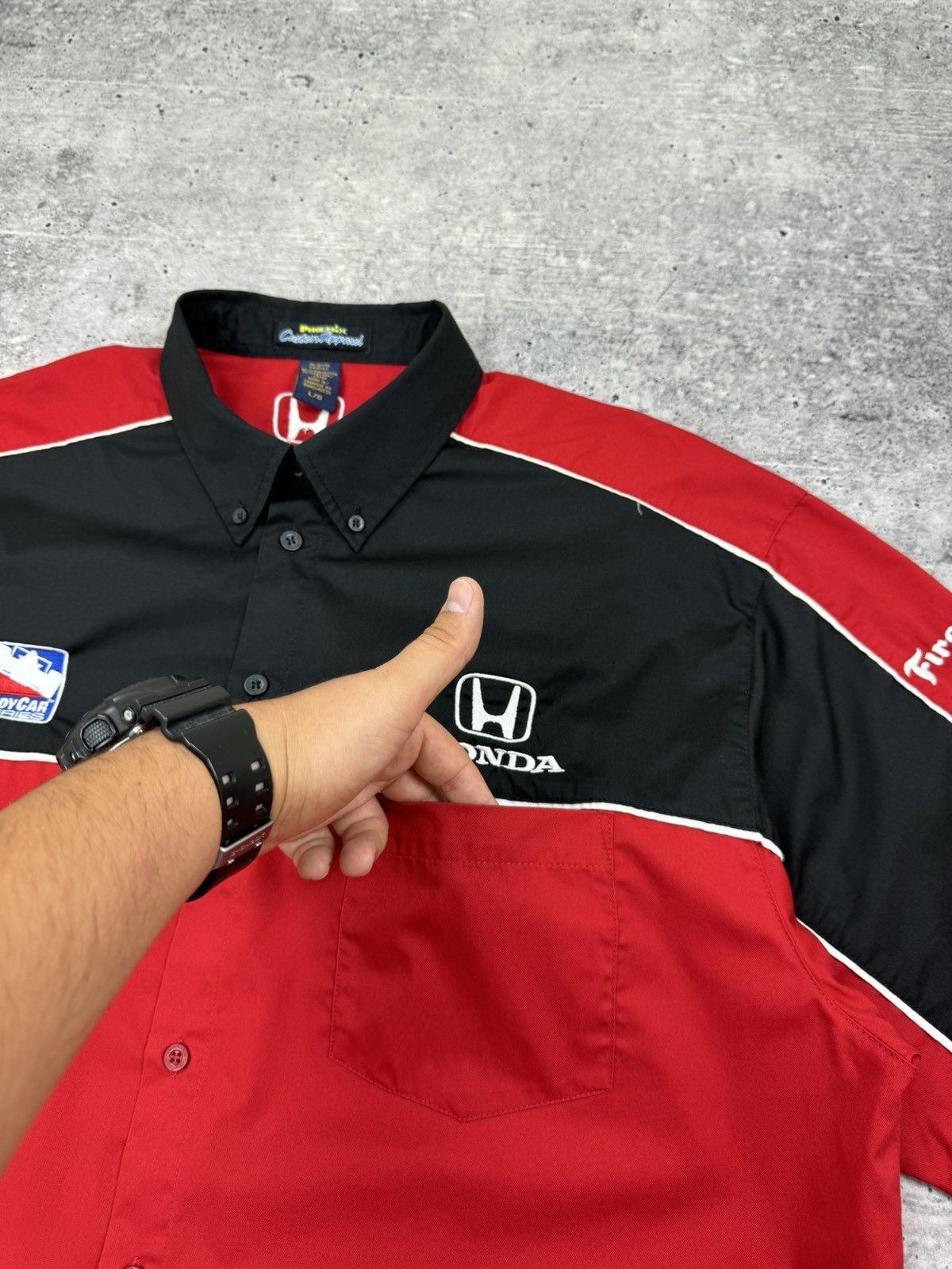 Honda Vintage Honda Phoenix Custom Apparel Indy Car Series Size L Size US L / EU 52-54 / 3 - 8 Thumbnail