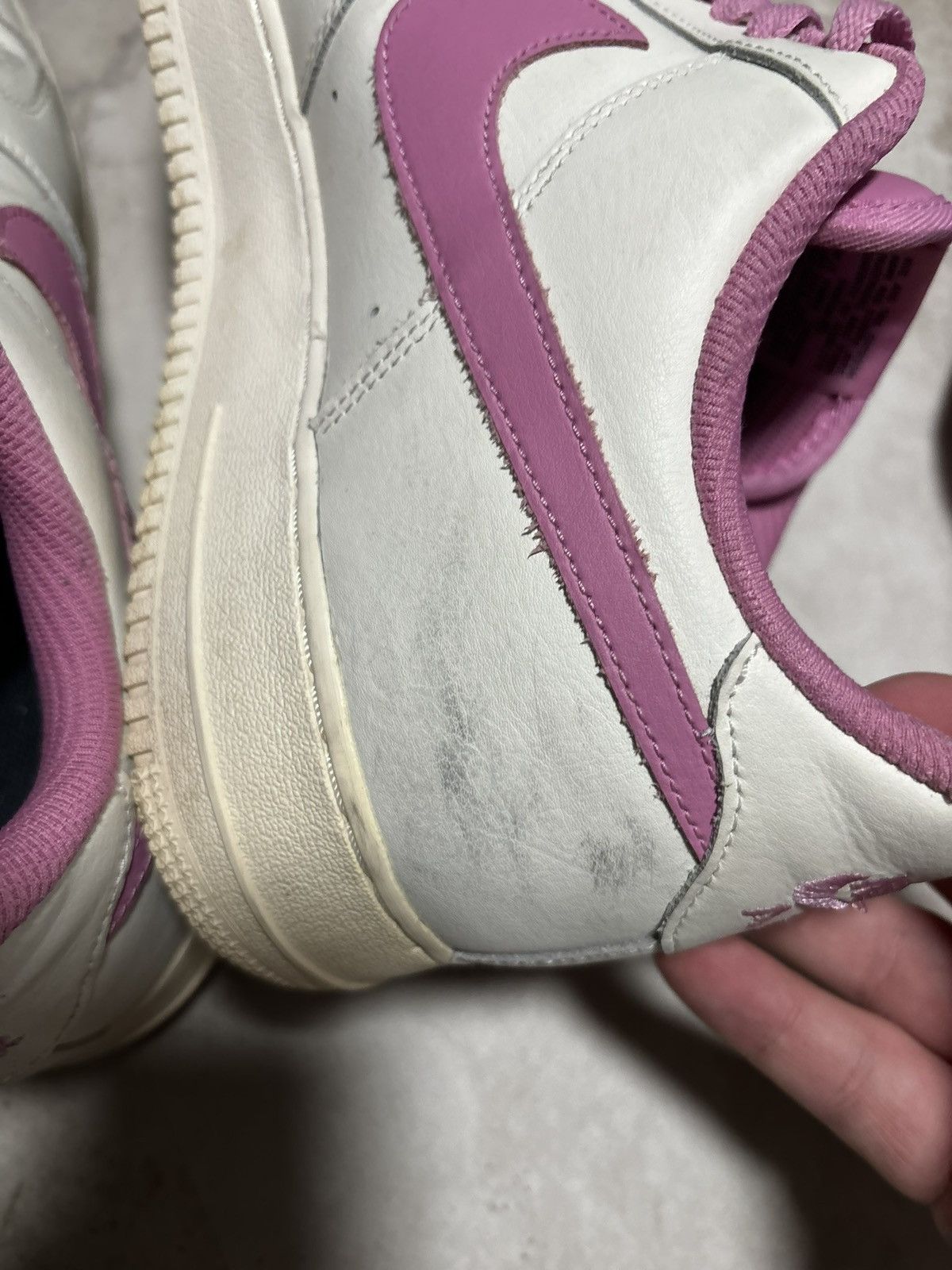 Nike Sail X Pink Custom AF1 Shoe NIKE Size US 13 / EU 46 - 7 Thumbnail