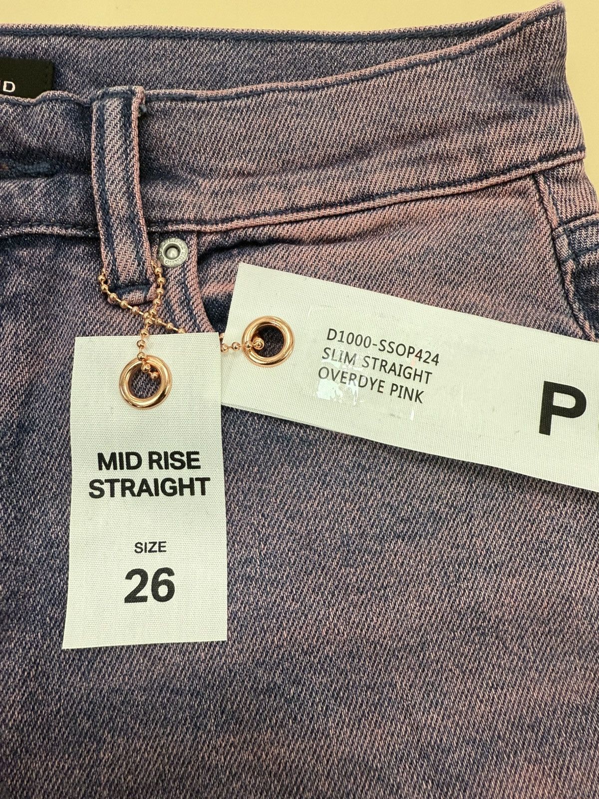 Other Purple Brand Purple Overdye Jeans Size 26" / US 2 / IT 38 - 2 Thumbnail