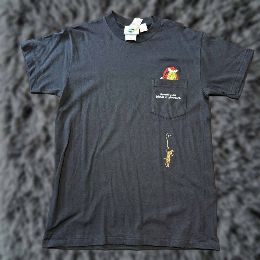 Vintage VINTAGE Dr Seuss Landing Universal Studio Island Adventure Shirt Small Pocket T Size US S / EU 44-46 / 1 - 1 Thumbnail