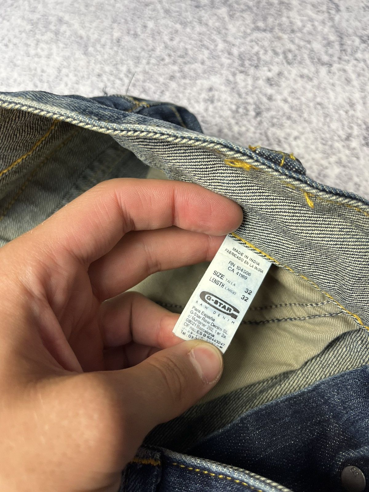 G-Star Vintage G Star Raw Denim Streetwear Jeans Japanese Y2K 32 Size US 32 / EU 48 - 9 Thumbnail