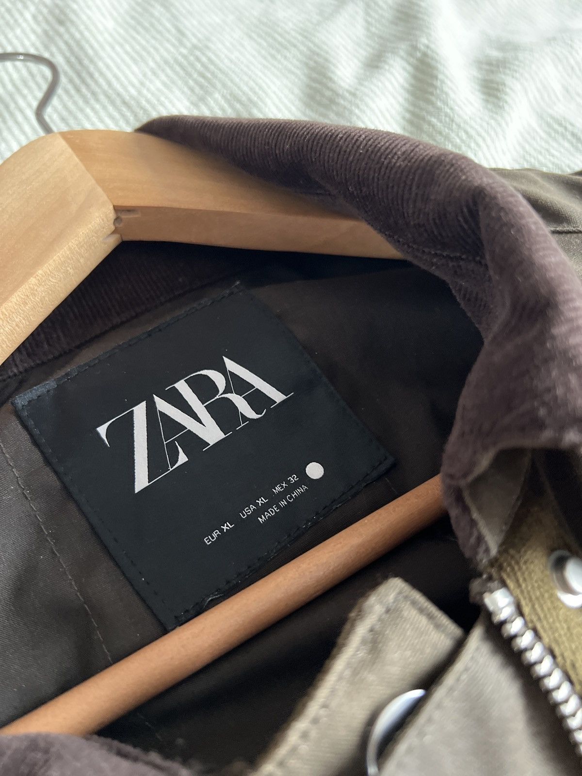 Zara Zara Collared Jacket Size XXL / US 16-18 / IT 52-54 - 5 Thumbnail