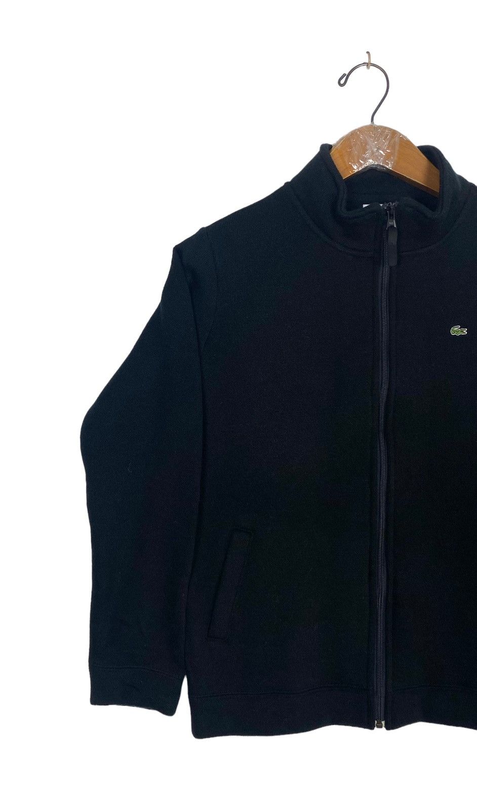 Lacoste Rare‼️ Lacoste Zipper Sweater Embroidery Small Logo Japan Size US S / EU 44-46 / 1 - 2 Thumbnail