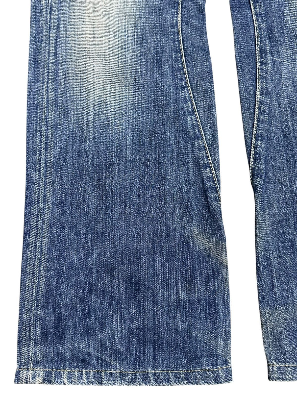 G-Star Vintage Japanese G Star Raw Blue Wash Distress Loose Jeans Size US 32 / EU 48 - 7 Thumbnail