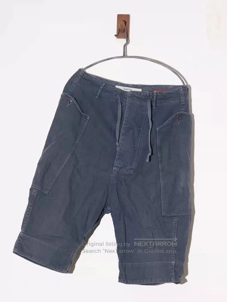 Kapital Vintage Kapital Denim Cargo Shorts. Size US 26 / EU 42 - 2 Thumbnail