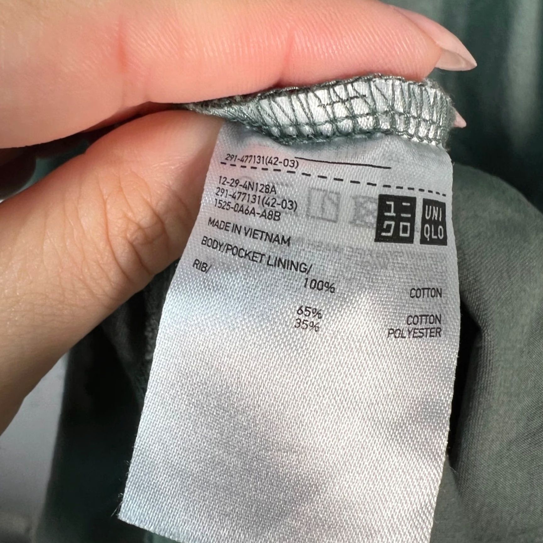 Uniqlo Uniqlo Womens Dress Sleeveless Green Tiered Midi Size Small Cotton Blend Size S / US 4 / IT 40 - 4 Thumbnail