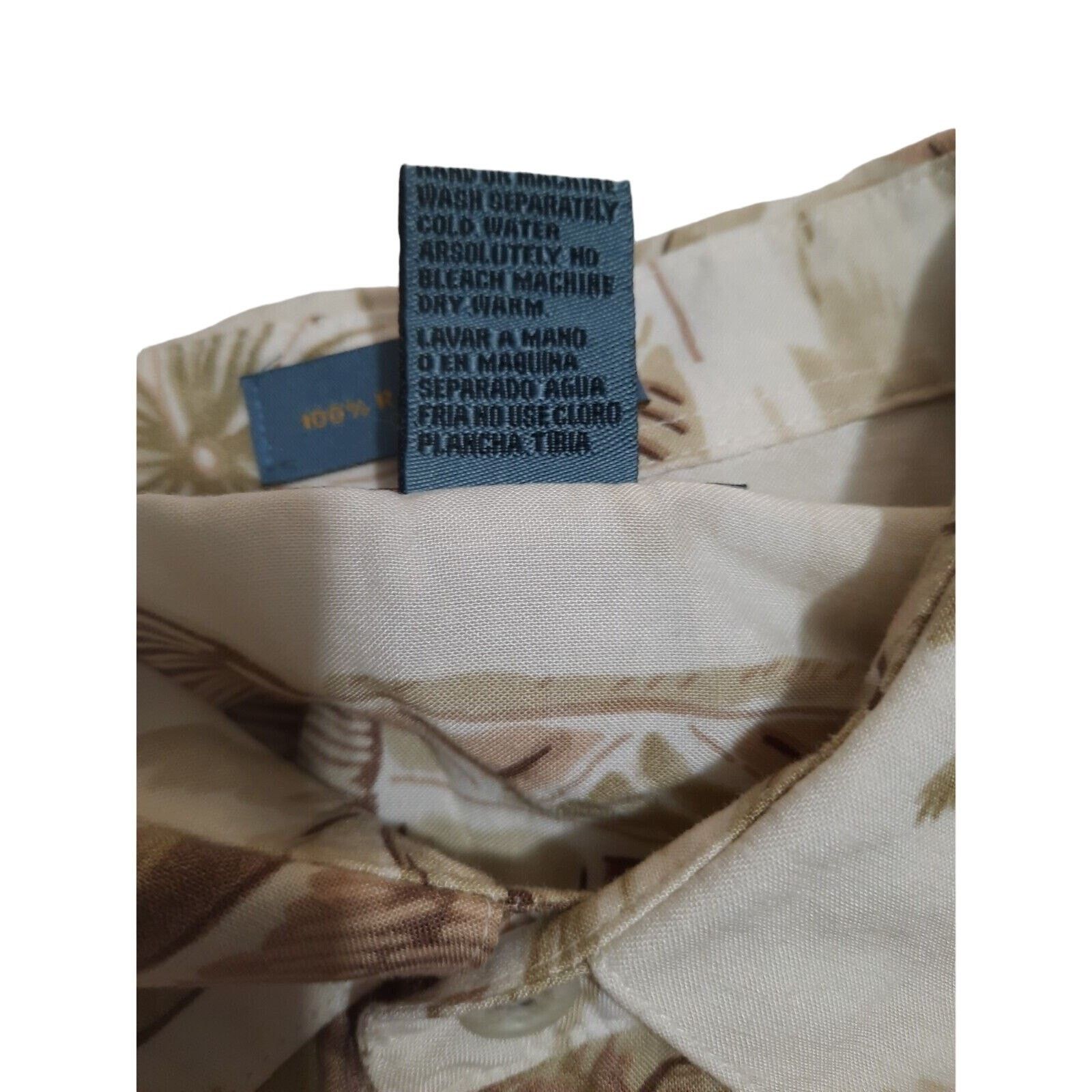 & Other Stories Kaylua Bay Hawaiian Shirt XL Resort Wear Vintage Palm Trees Size US XL / EU 56 / 4 - 5 Thumbnail
