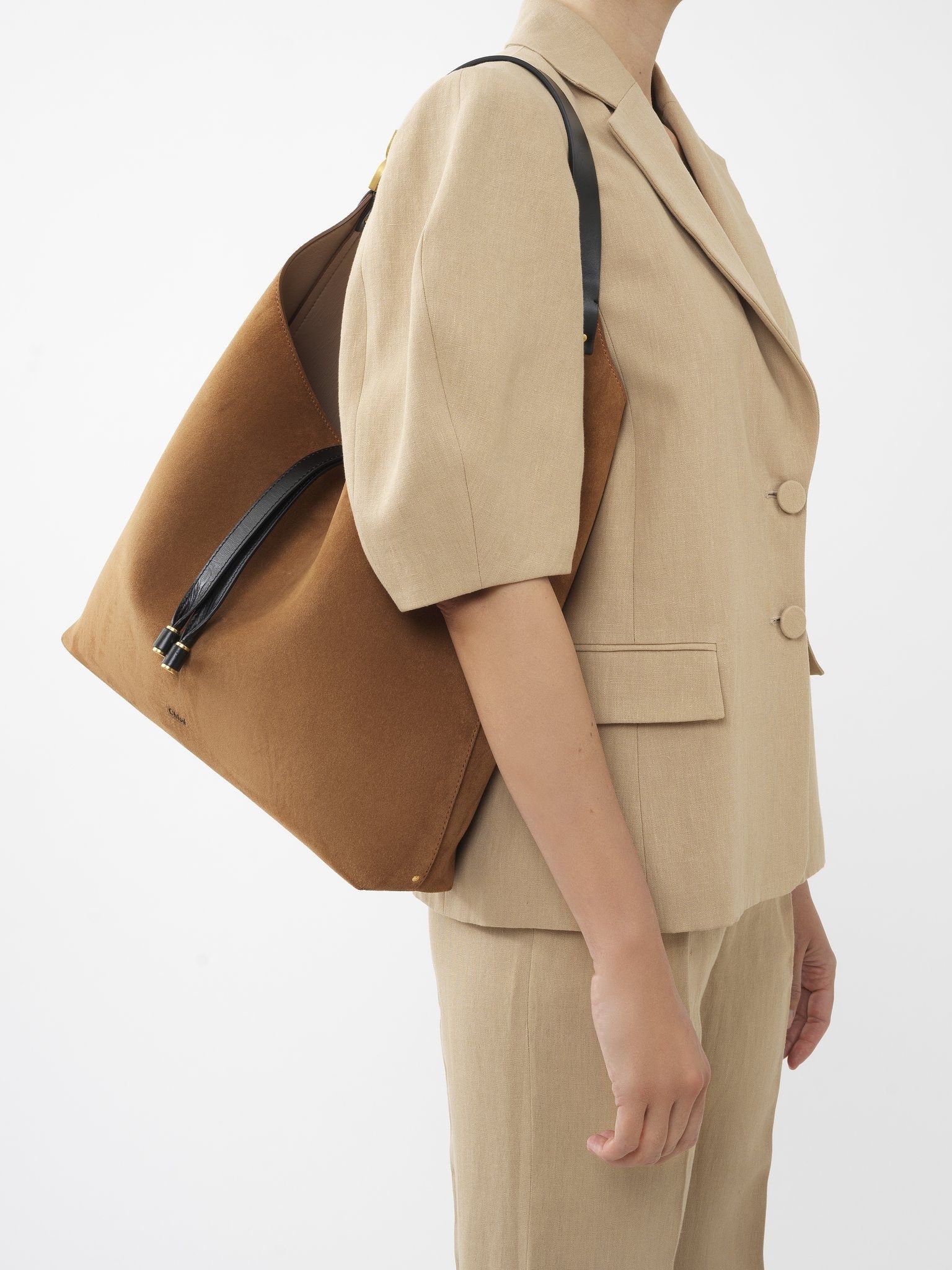 Chloe oc11z0525 Size: OS / Marcie Hobo Bag in Brown Size ONE SIZE - 4 Thumbnail