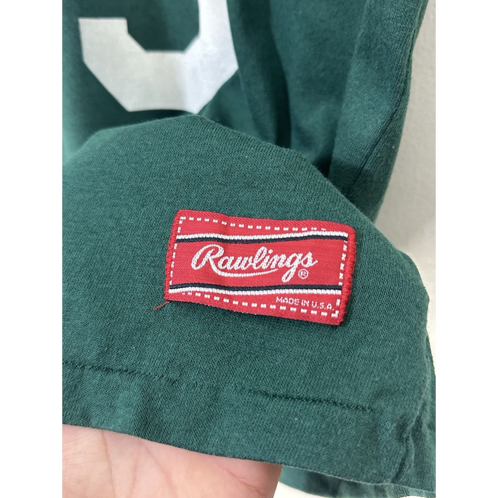 Riddell Vintage Green Bay Packers Rawlings Jersey Shirt Size XL Size US XL / EU 56 / 4 - 2 Thumbnail