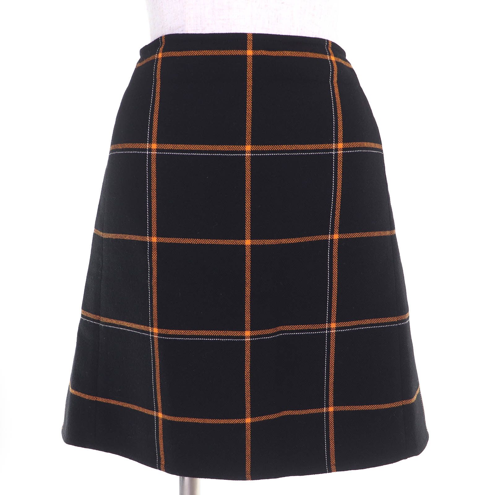 Hermes Hermes Hermès Wool Skirt 40 Textile Skirts DUTY FREE for USA Size ONE SIZE - 1 Thumbnail