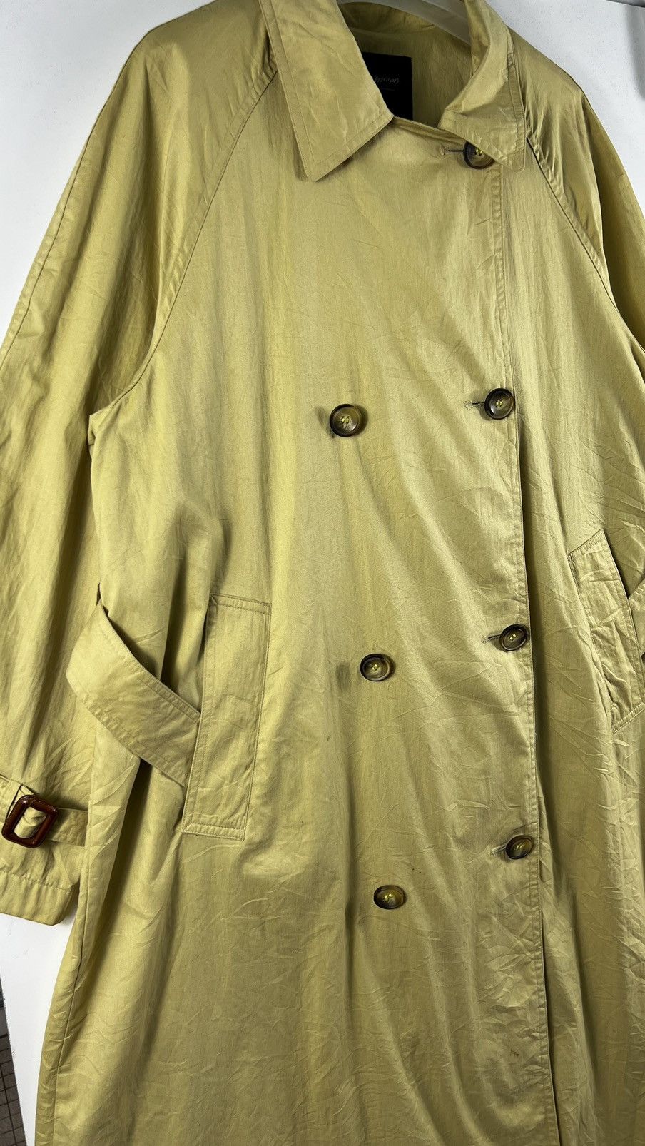 Georges Marciano Unisex🔥 Georges Marciano For Guess Trench OverCoat Size US L / EU 52-54 / 3 - 4 Thumbnail