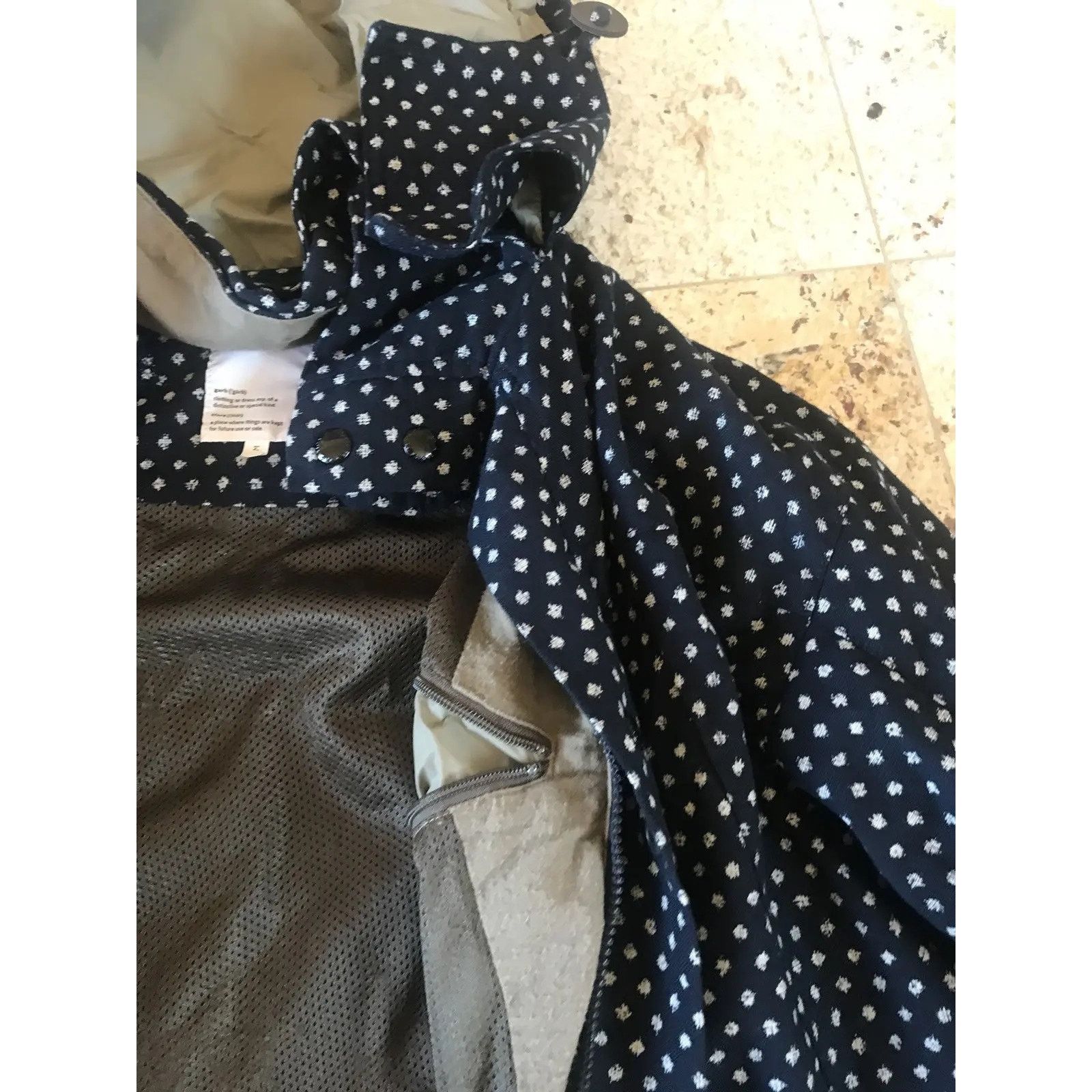 Garbstore Partisan Navy Lightweight Parka in Blue Size US M / EU 48-50 / 2 - 12 Thumbnail
