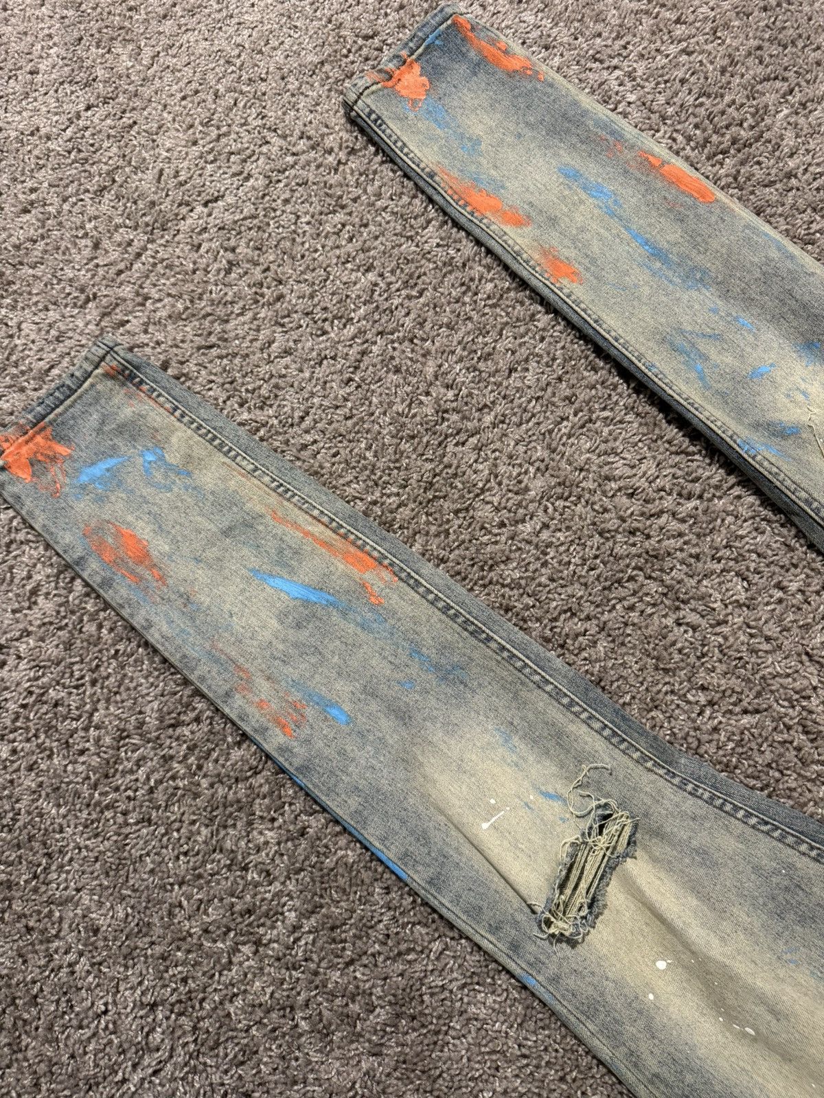 SERENEDE Splatter serenade jeans Size US 32 / EU 48 - 3 Thumbnail