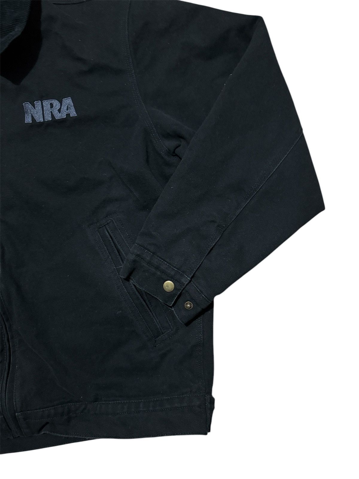 Vintage NRA Vintage Burk’s Bay heavy denim jacket Size US L / EU 52-54 / 3 - 4 Thumbnail