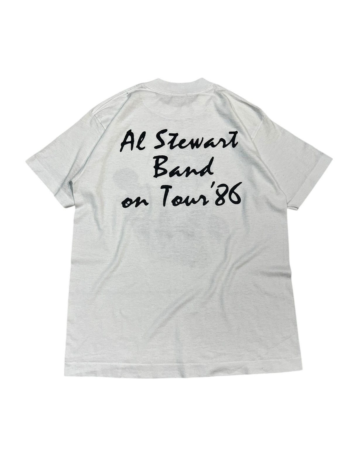 Band Tees Al Stewart band on tour ‘86 Size US M / EU 48-50 / 2 - 2 Thumbnail