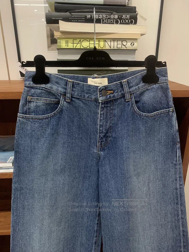 The Row The Row Washed Blue Jeans God Pants Size 25" / US 0 / IT 36 - 3 Thumbnail
