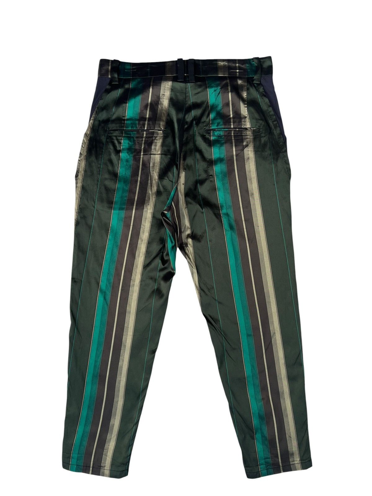 Cristaseya SISE Japan Triacetate + Silk Psychedelic Trouser Pant Size US 31 - 16 Thumbnail