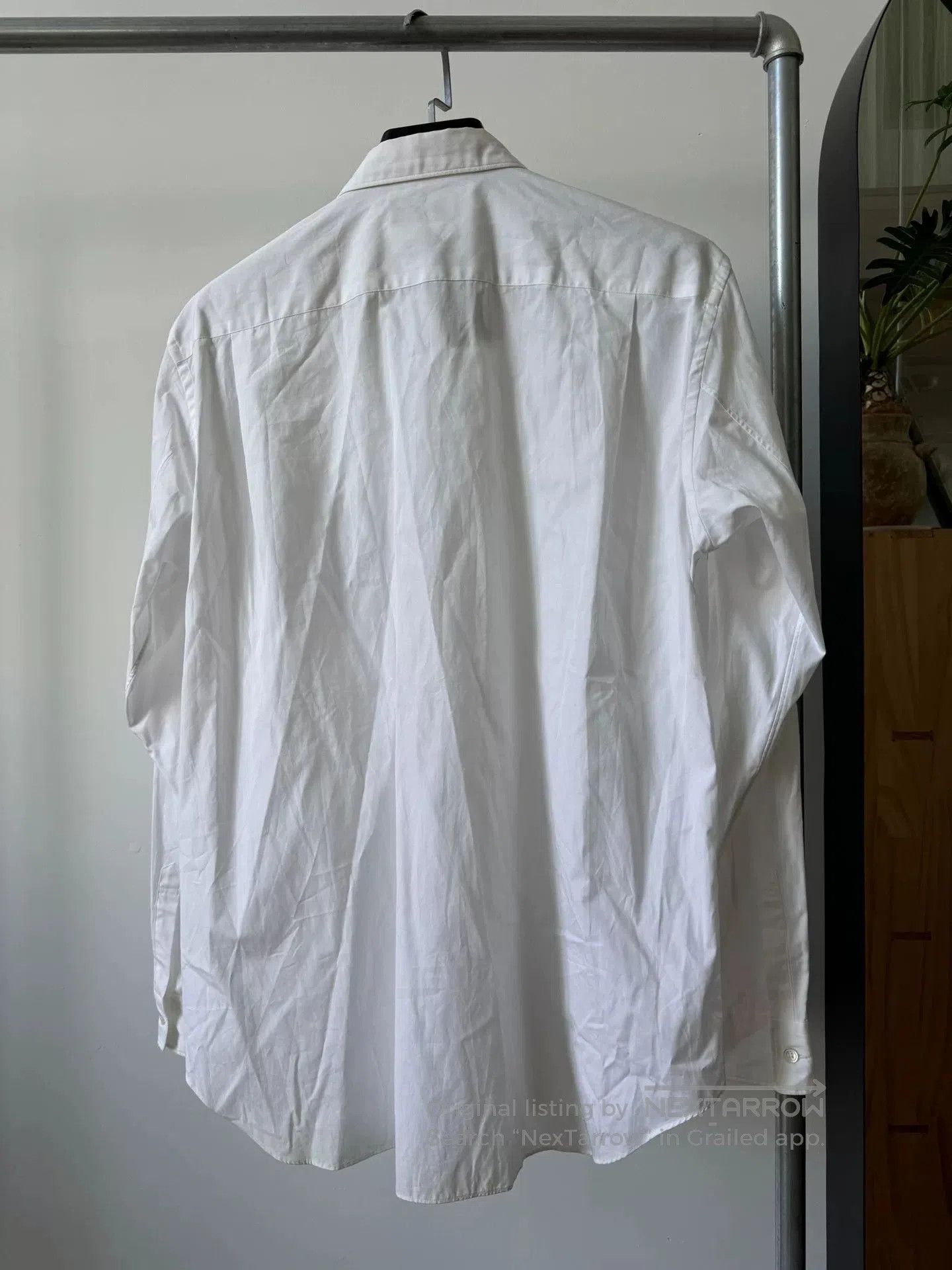 Comme des Garcons Homme Plus Comme des Garçons Homme Plus White Shirt. Size L / US 10 / IT 46 - 4 Thumbnail