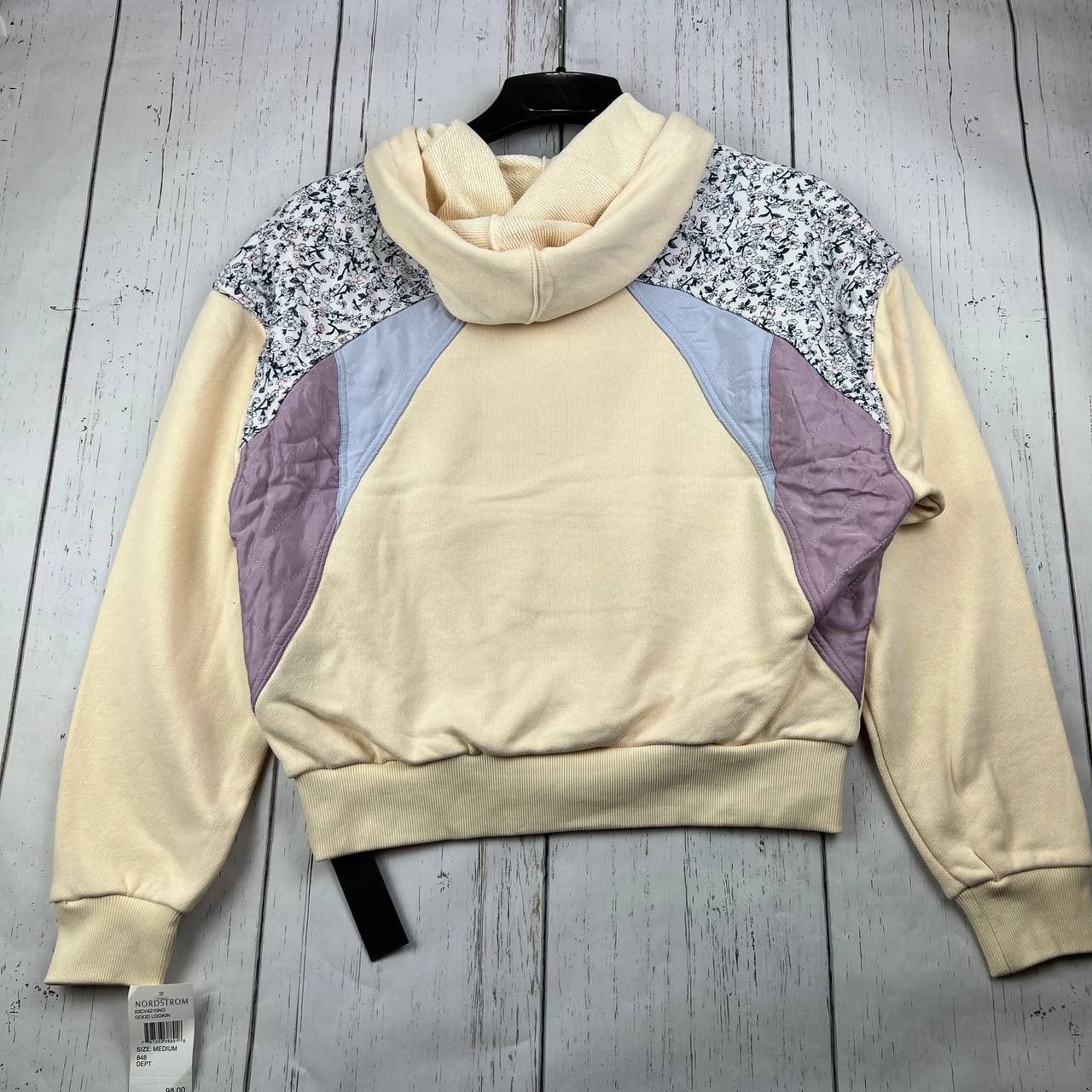 BLANKNYC BlankNYC Medium Good Lookin Patchwork Hoodie Jacket New Size M / US 6-8 / IT 42-44 - 2 Thumbnail