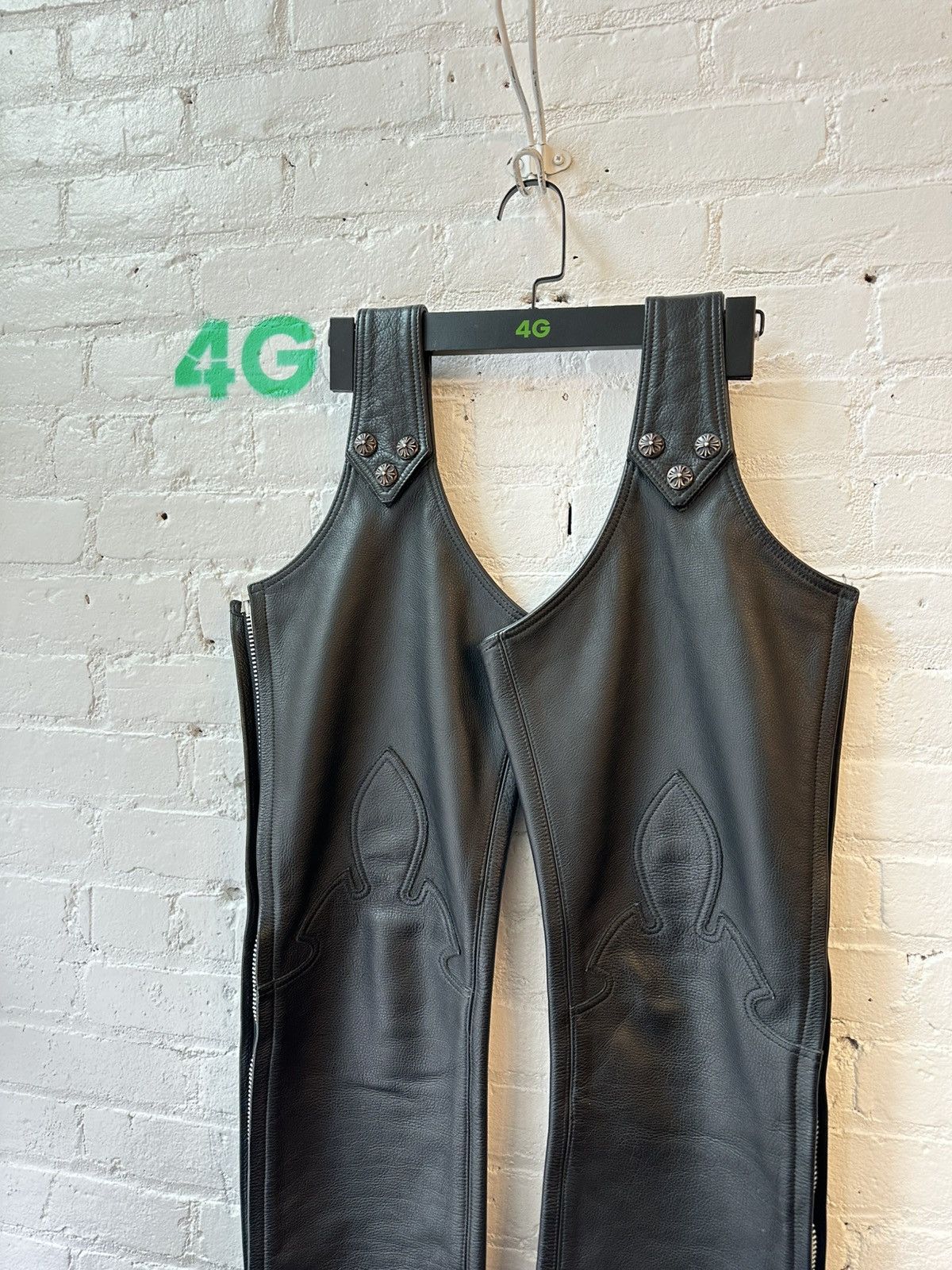 Chrome Hearts CHROME HEARTS LEATHER CHAPS 1-1 Size ONE SIZE - 2 Thumbnail