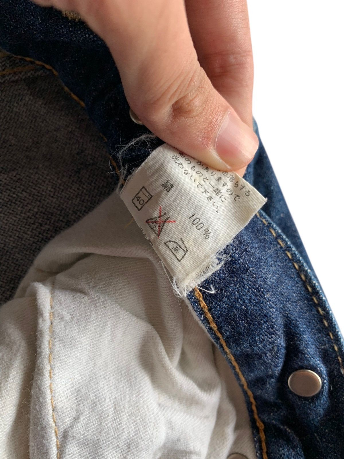 Schott VINTAGE SCHOTT SELVEDGE BUCKLE BACK JAPANESE DENIM Size US 32 / EU 48 - 21 Thumbnail
