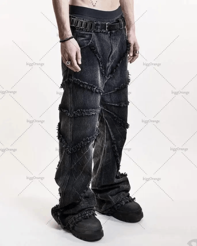 Japanese Brand × Vintage Y2k Retro Oversized Punk Retro Hip Hop Jeans Size US 28 / EU 44 - 3 Thumbnail