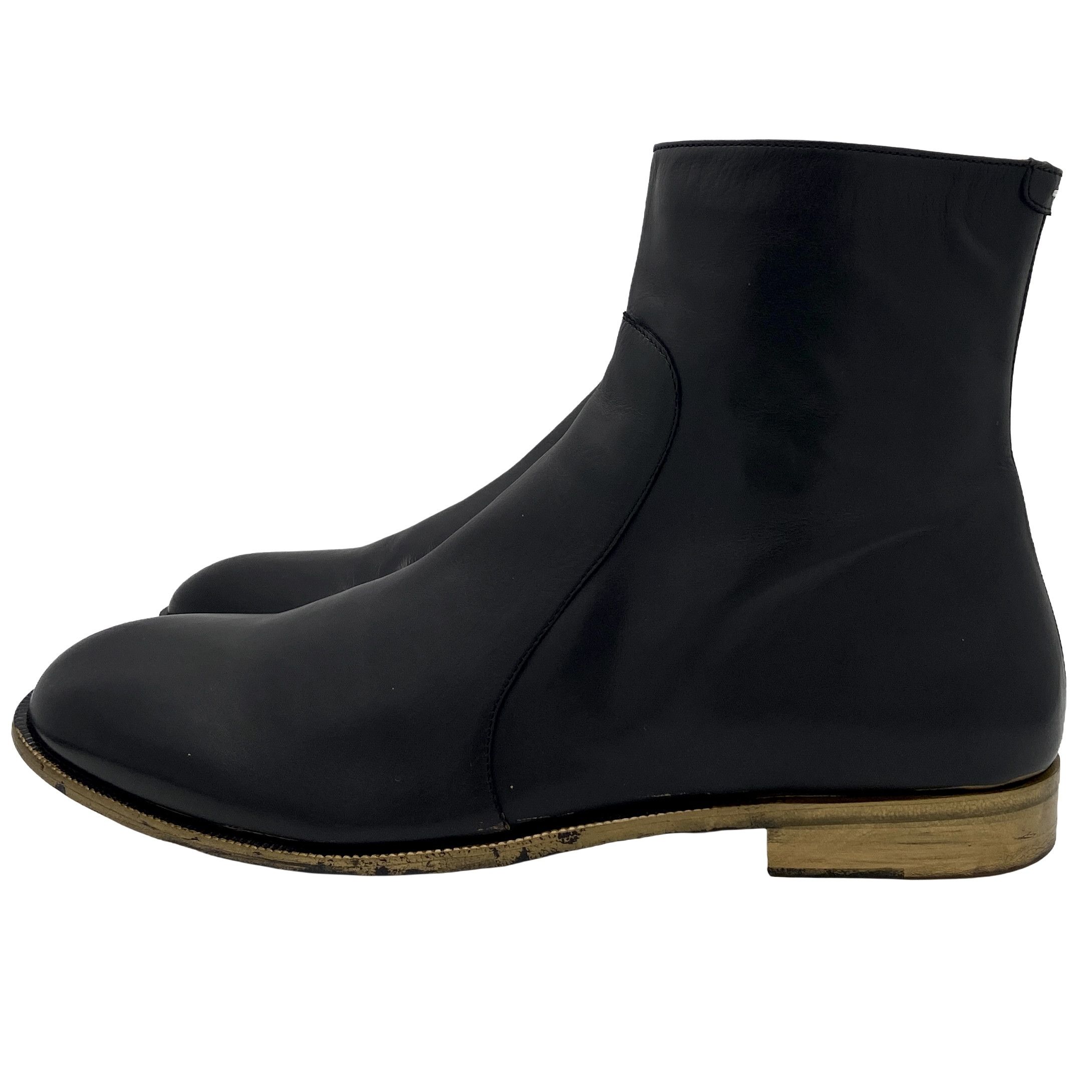 Maison Margiela MAISON MARTIN MARGIELA LINE 22 REPLICA CHELSEA BLACK BOOTS Size US 12 / EU 45 - 3 Thumbnail