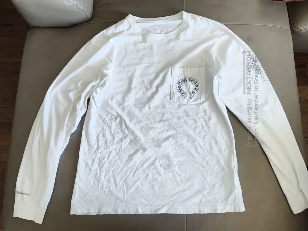 Chrome Hearts CHROME HEARTS Size M White long sleeves Size US M / EU 48-50 / 2 - 1 Thumbnail