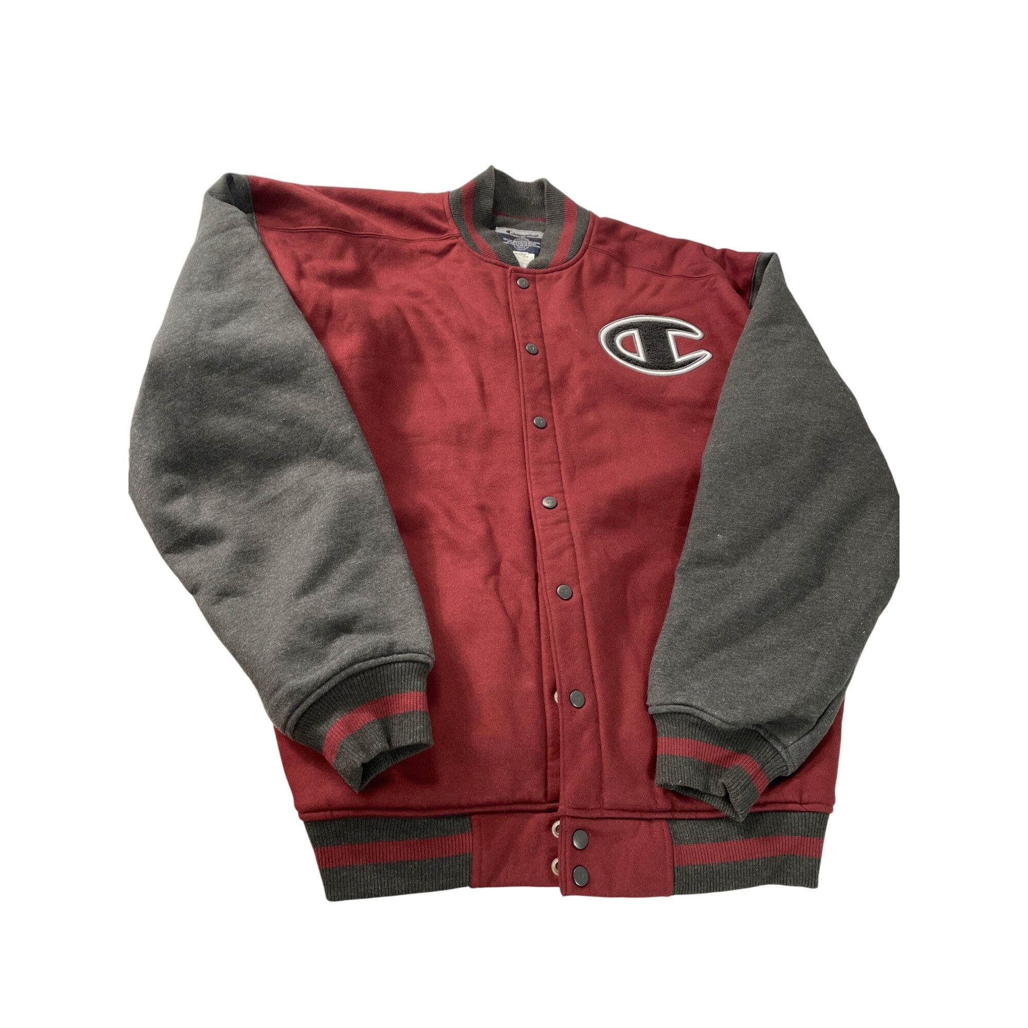 Champion Champion mens red grey Varsity Bomber Jacket size XXL SKU 90 Size US XXL / EU 58 / 5 - 1 Thumbnail
