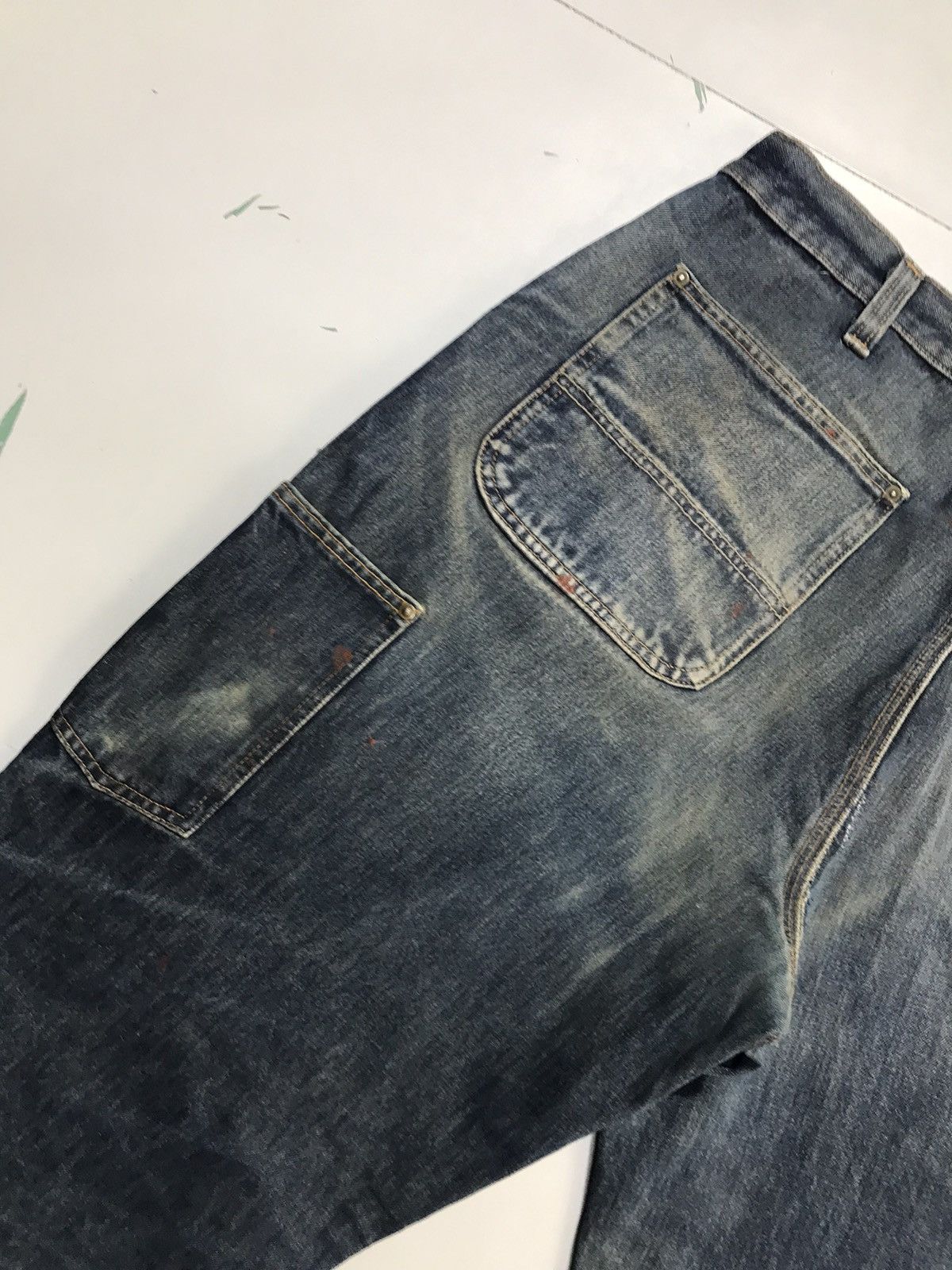 Carhartt Vintage Carhartt repaired double knee workwear denim Size US 38 / EU 54 - 12 Thumbnail