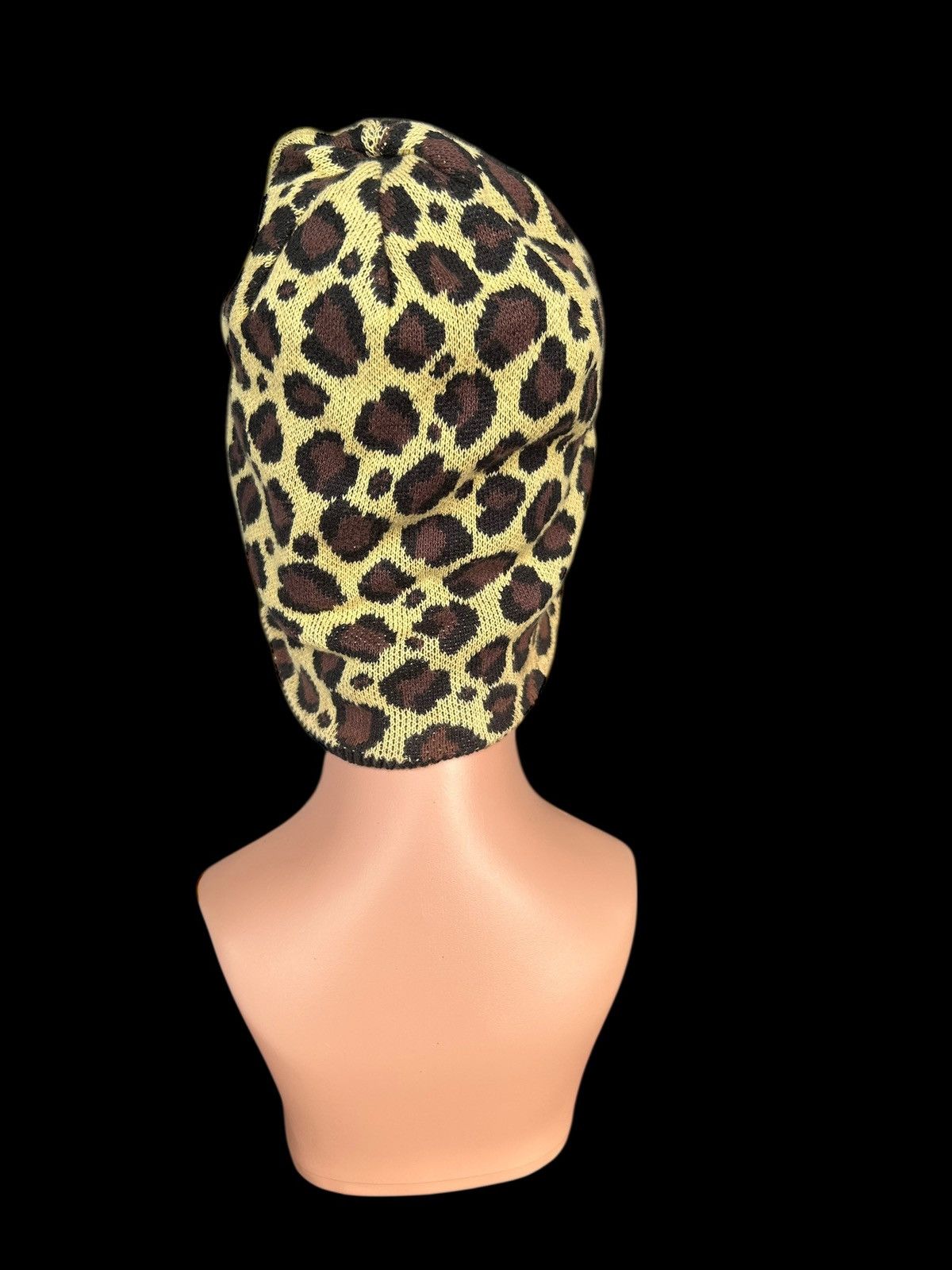 Japanese Brand × Kapital × Vintage Leopard Japanese Punk Bindage Style Reversible Beanie Hats Size ONE SIZE - 7 Thumbnail