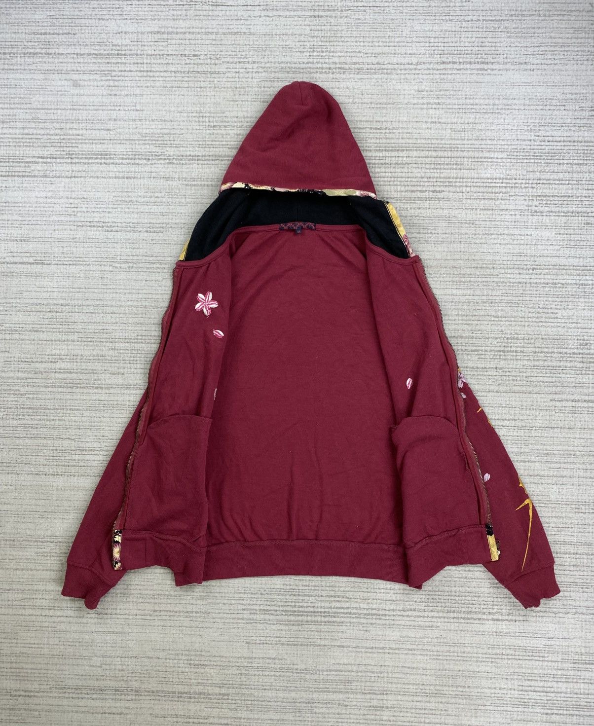 Japanese Brand Vintage Sakura Sukajan Japanese Brand Hoodie Size US M / EU 48-50 / 2 - 5 Thumbnail