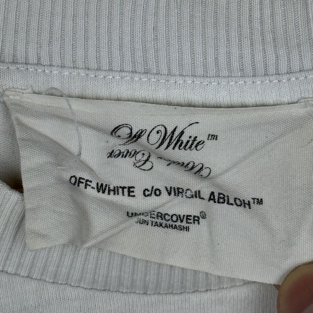 Off-White × Undercover Off White x Undercover Hand Dart Tee Size US S / EU 44-46 / 1 - 5 Thumbnail