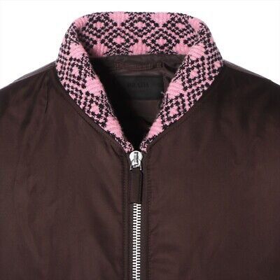 Prada 🔥RUNWAY🔥AW21 Prada Re-Nylon Knit Padded Bomber Size US L / EU 52-54 / 3 - 5 Thumbnail