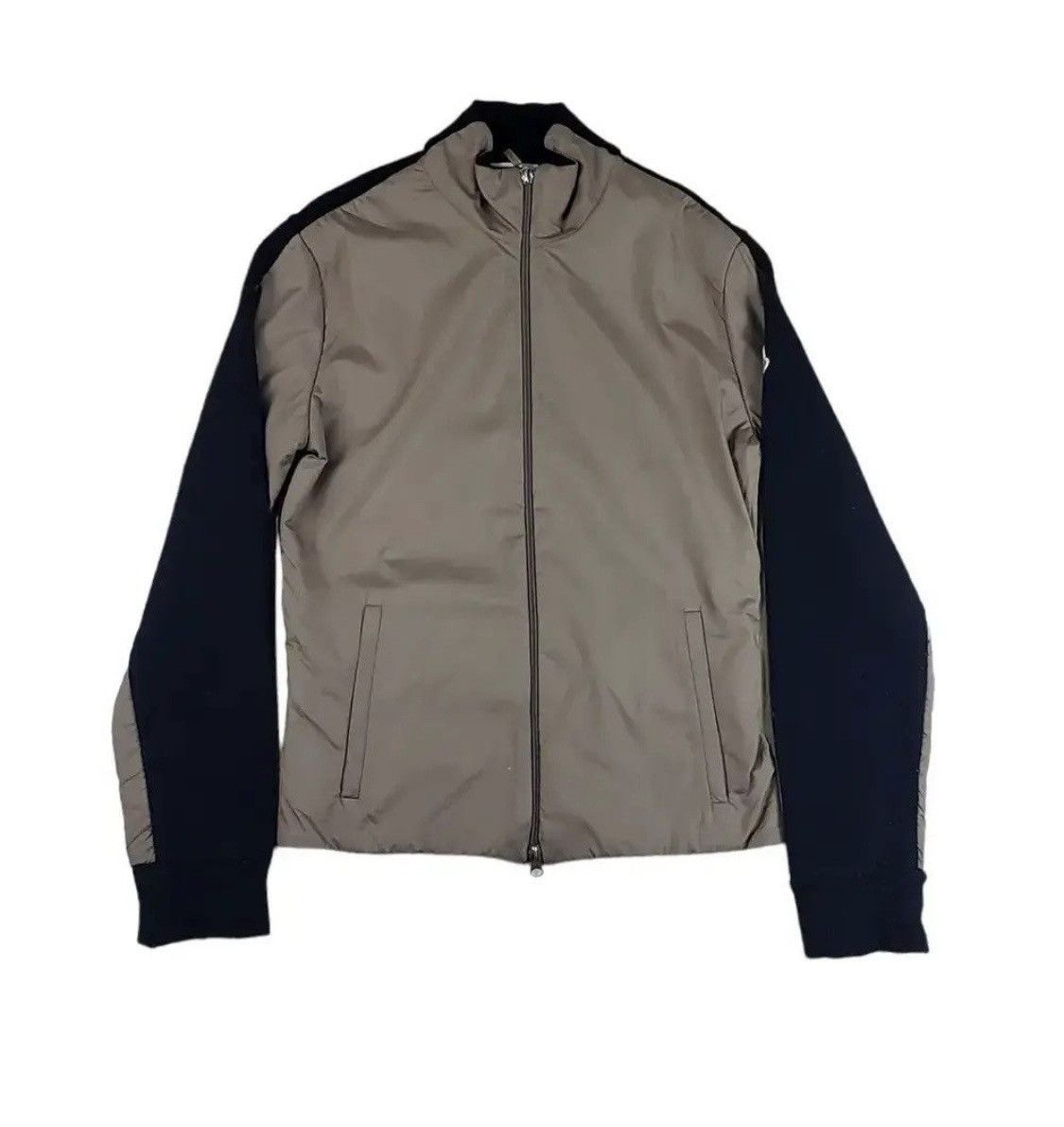 Moncler Vintage moncler wool + nylon zipper jacket Size US M / EU 48-50 / 2 - 1 Thumbnail